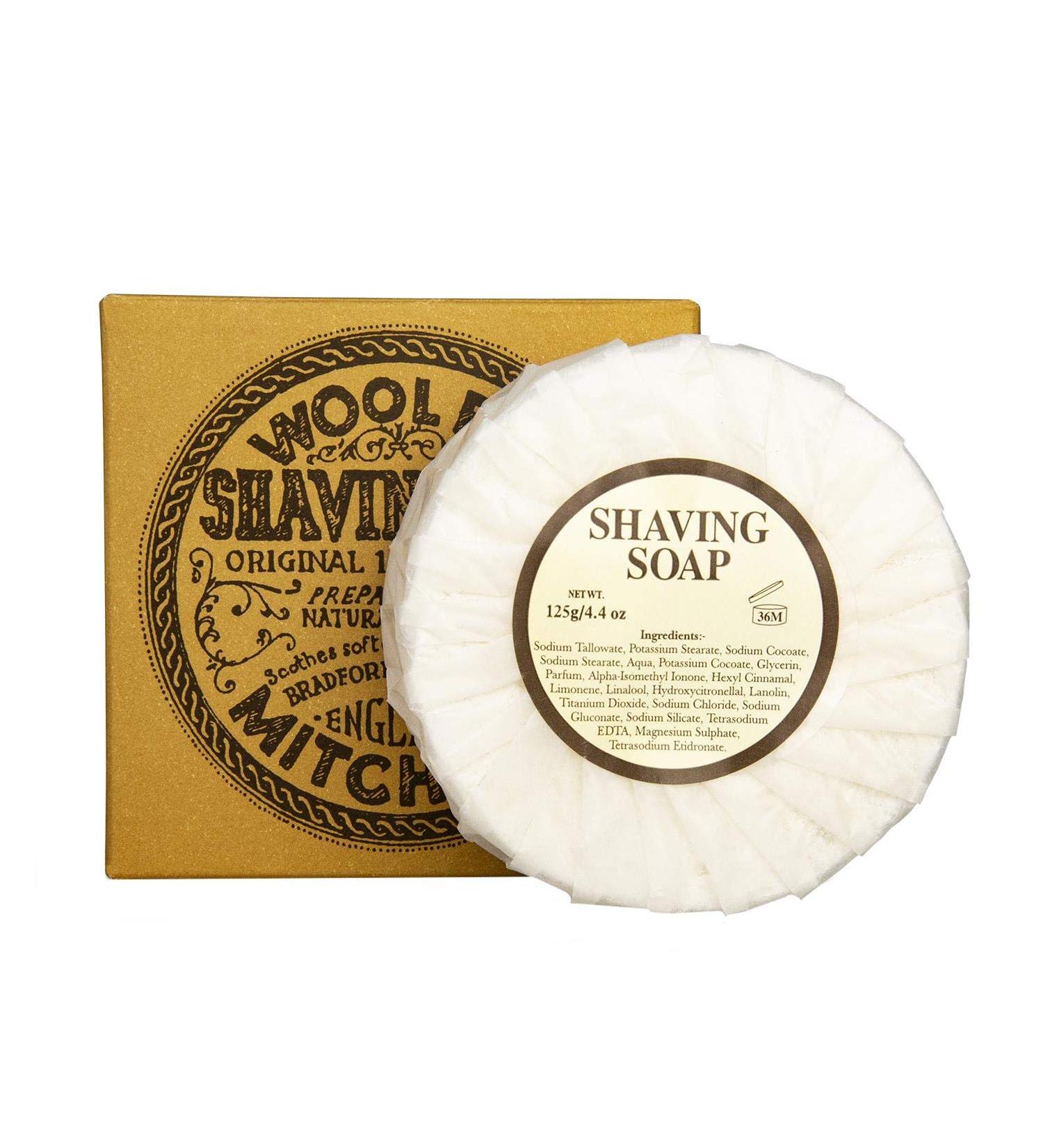 Mitchells Wool Fat Shaving Soap Refill