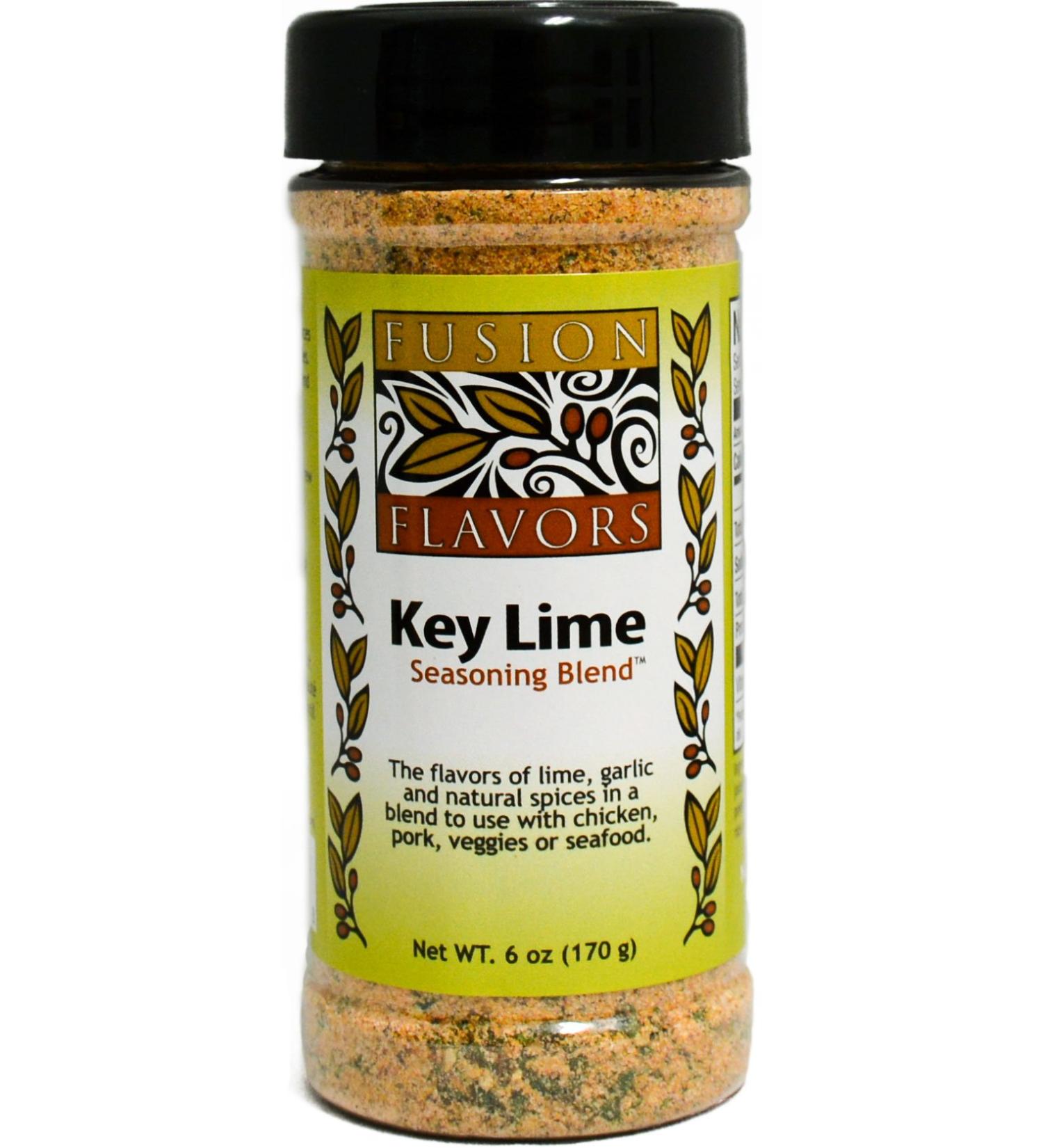 Fusion Flavors Key Lime Spice Rub 6 oz - Exquisite Seasoning for Grilling and Cooking - Buy Online on GoSupps.com