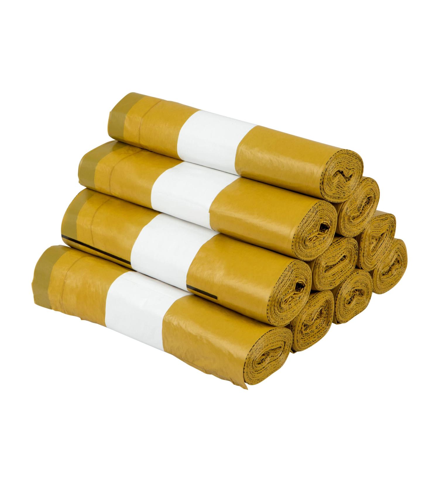 Extra Strong Yellow Recycling Bags 90L | DSD Compliant 22 | Durable & Eco-Friendly Storage Solutions - Buy Online on GoSupps.com