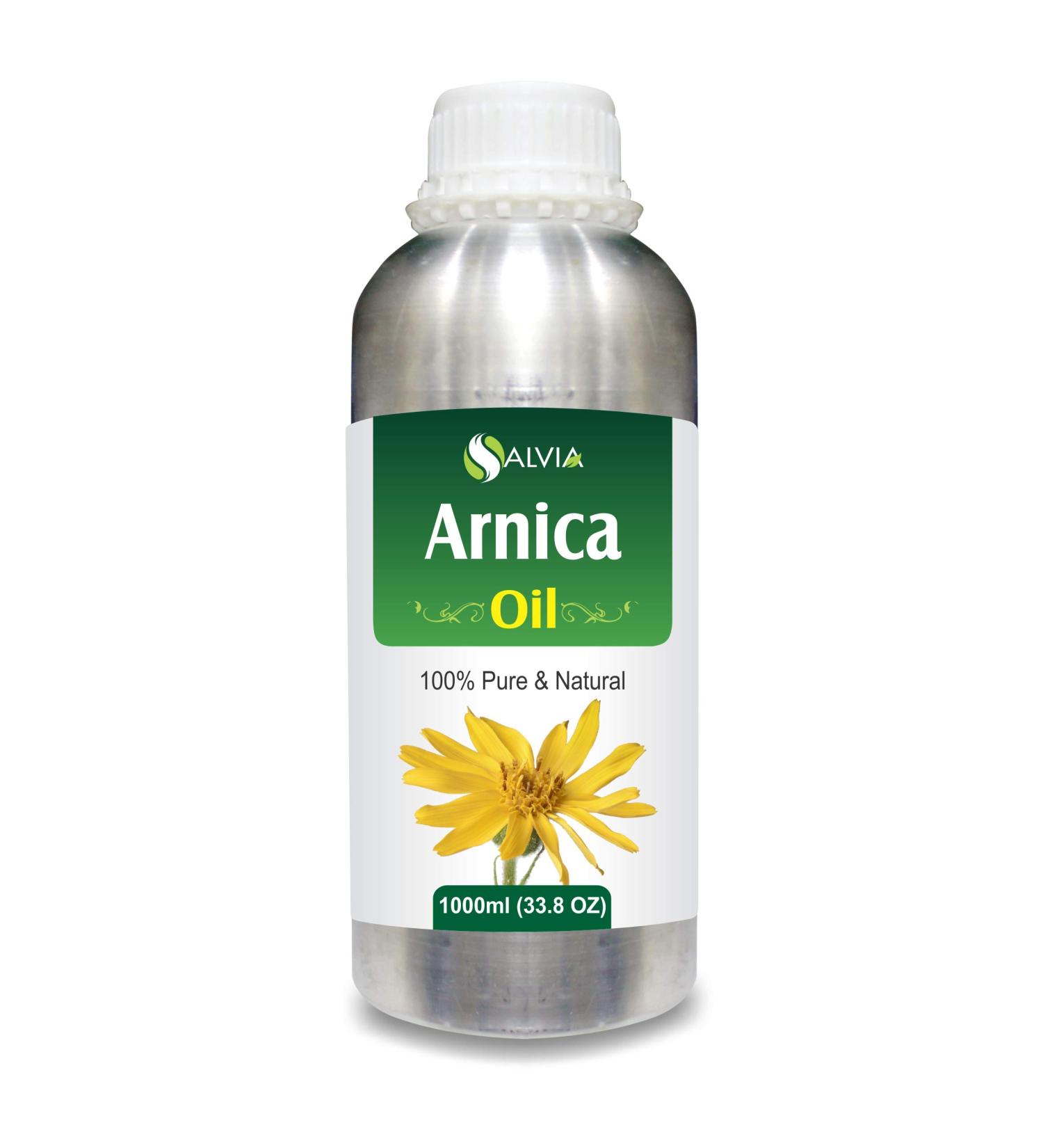Salvia Arnica Essential Oil 100% Pure & Natural Organic Standard Grade Oil Aromatherapy Oil (33.8 Fl Oz)