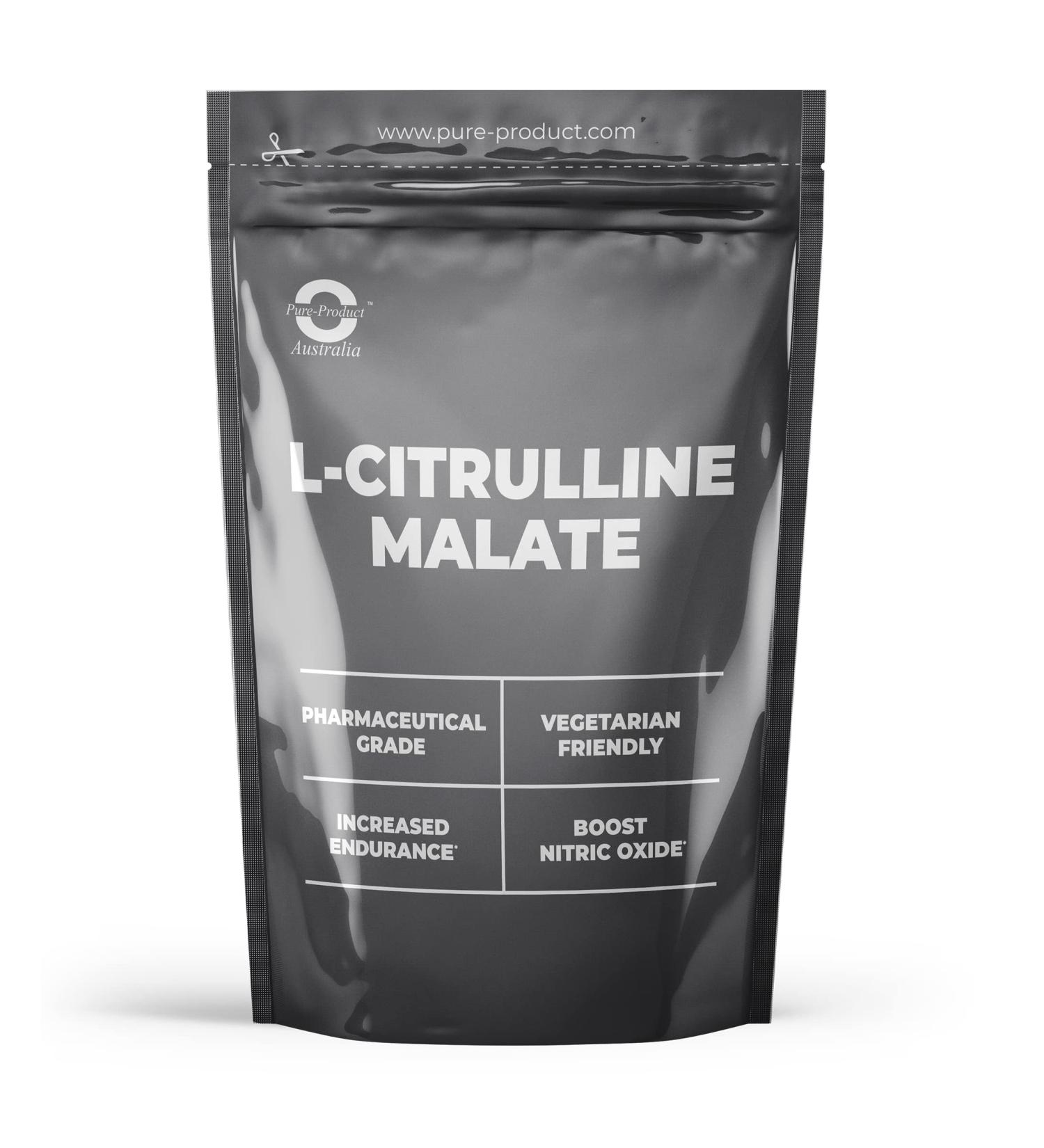 Pure-Product Australia- L-Citrulline Malate Powder Premium Quality Amino Acid- 1.1 lb