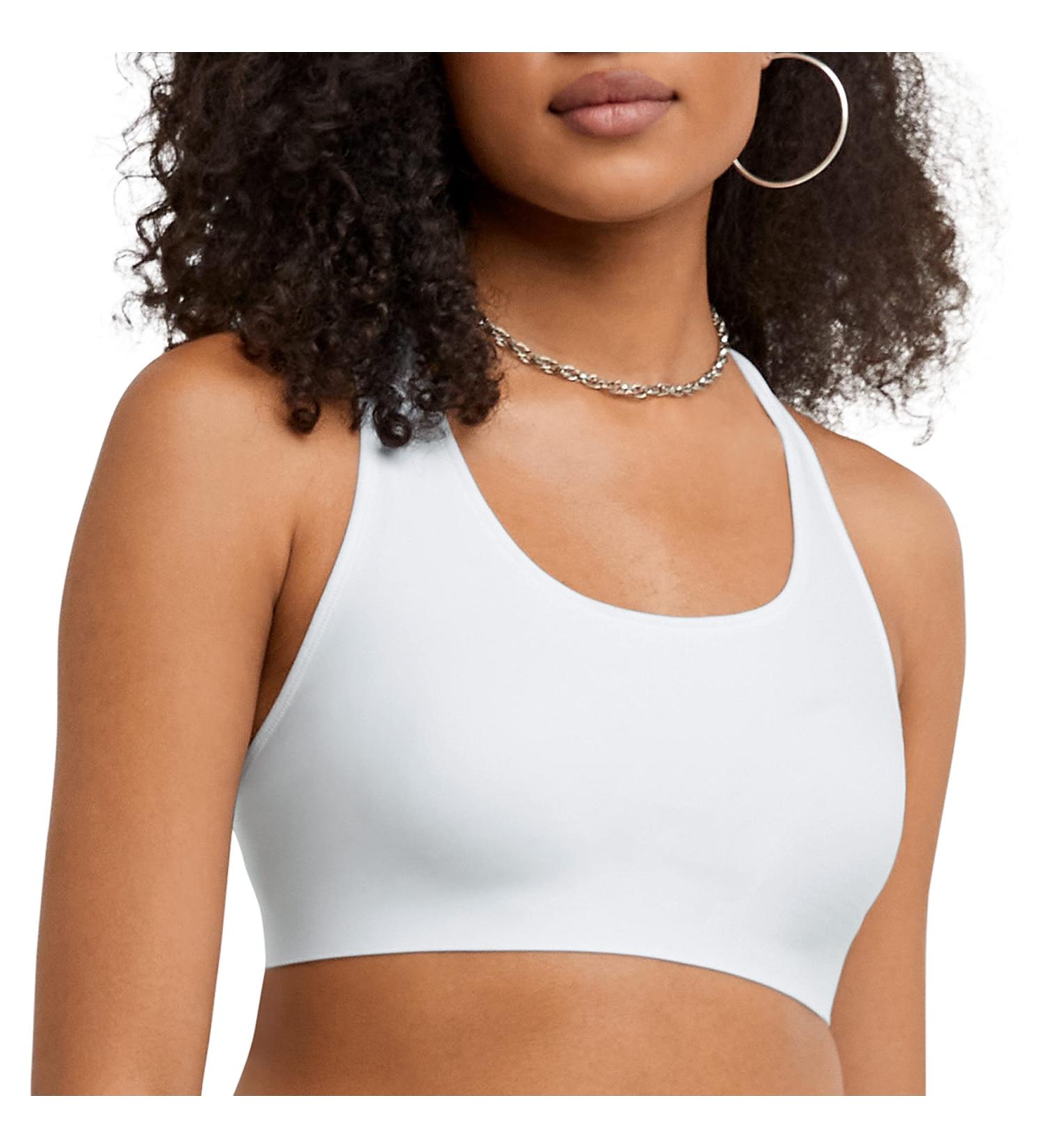 Champion Women's Absolute Racerback Compression Sports Bra - Large White - Buy Online on GoSupps.com