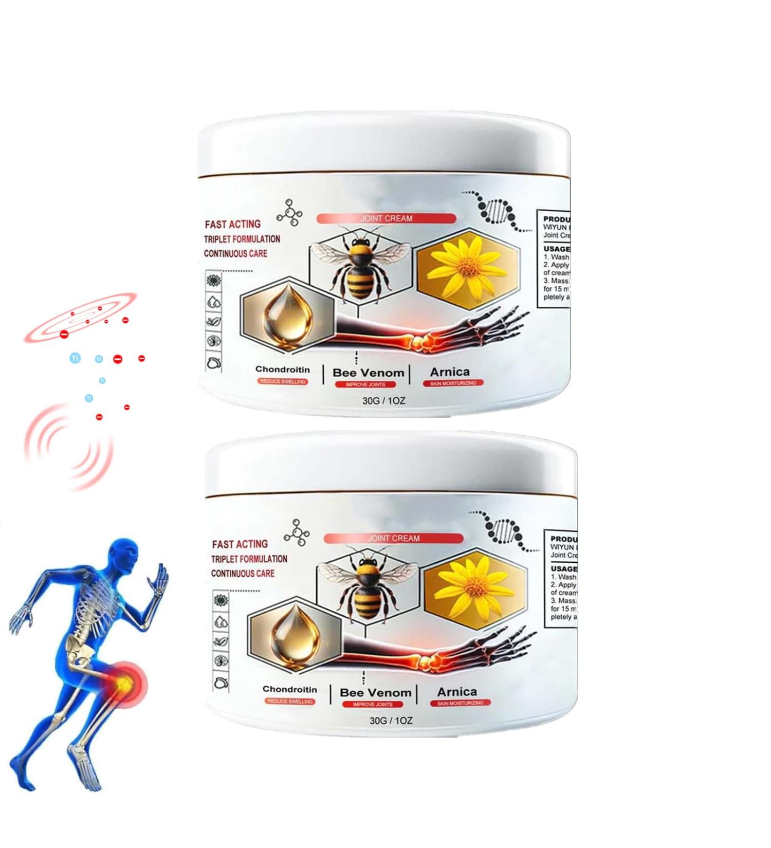 Buy 2-Piece Todahof Bee Venom Cream Set | Pain Relief & Osteoarthritis Treatment | Best International Shipping - Buy Online on GoSupps.com