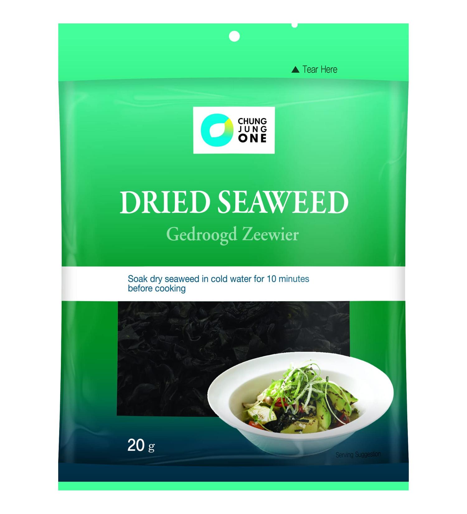 CHUNG JUNG ONE Perfect Dried Cut Seaweed in Snack/Soup Premium Quality from South Korea 20g 1 Unit - Buy Online on GoSupps.com
