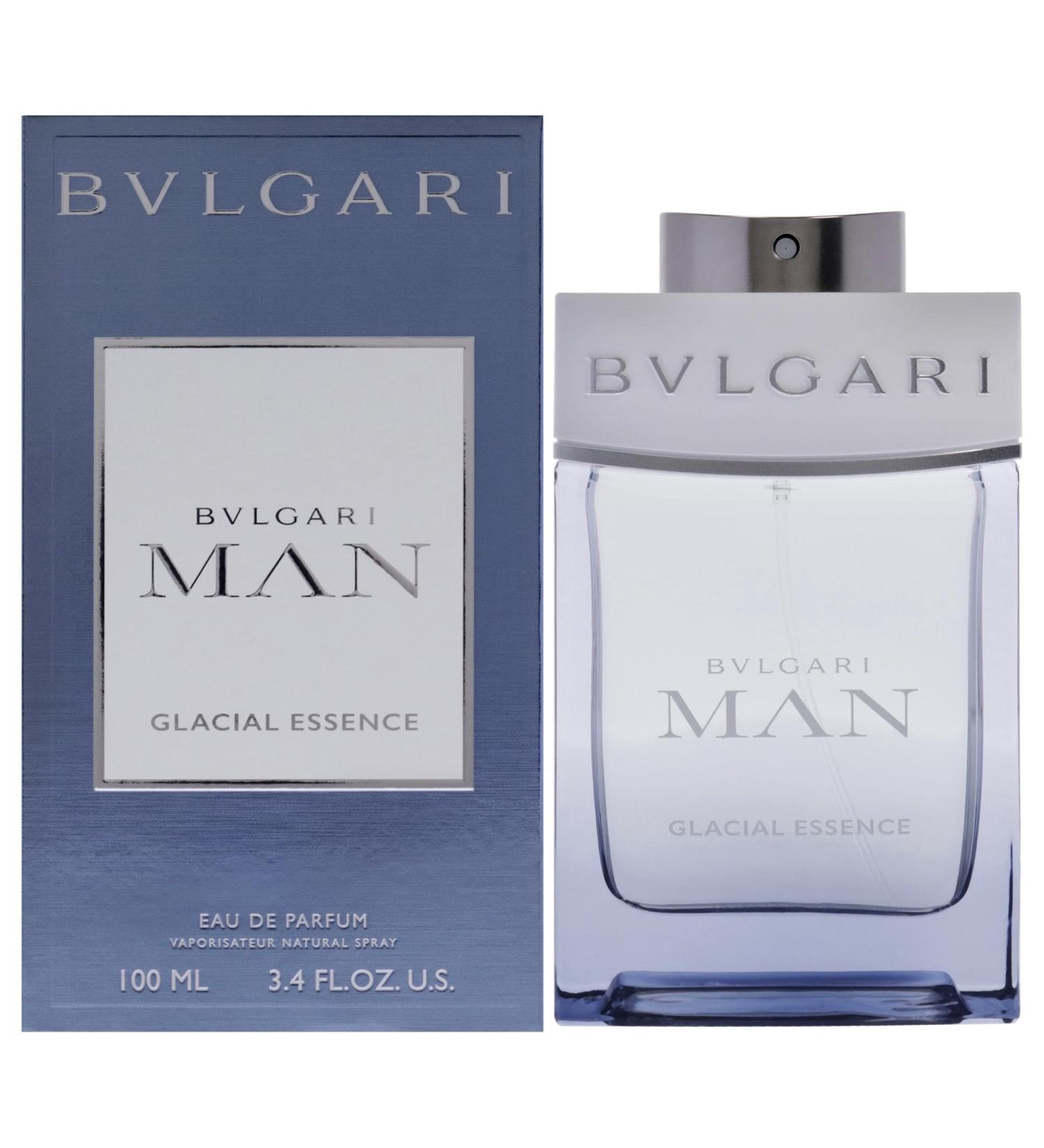 Man Glacial Essence by Bvlgari for Men - 3.4 oz EDP Spray Woody Fougere 3.4 Fl Oz (Pack of 1) - Buy Online on GoSupps.com