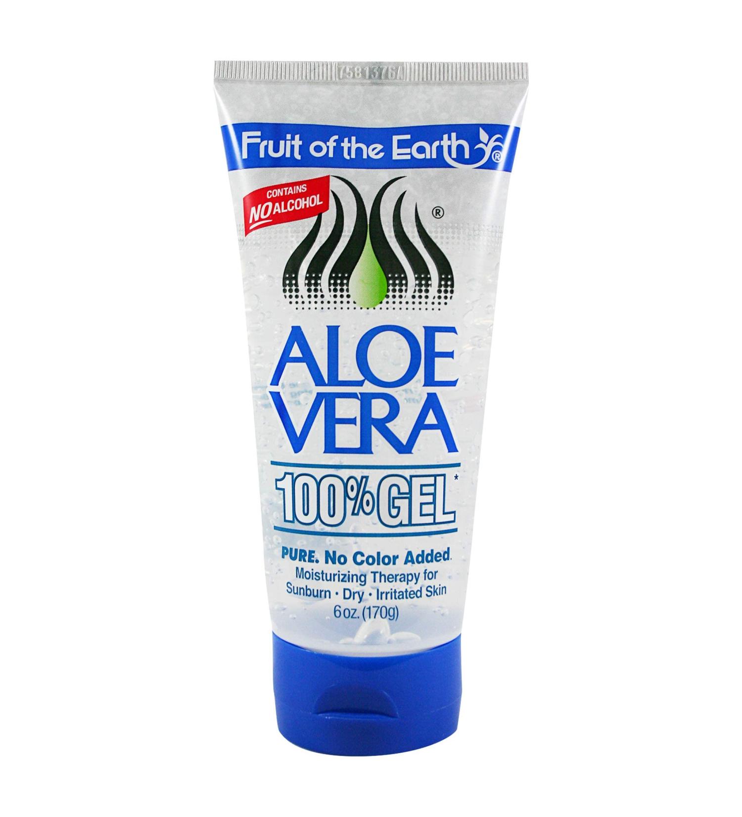 FRUIT OF EARTH Fruit of The Earth Aloe Vera Gel 170g -Moisturizing Therapy for Dry, Irritated Skin 5.99 Ounce (Pack of 1)