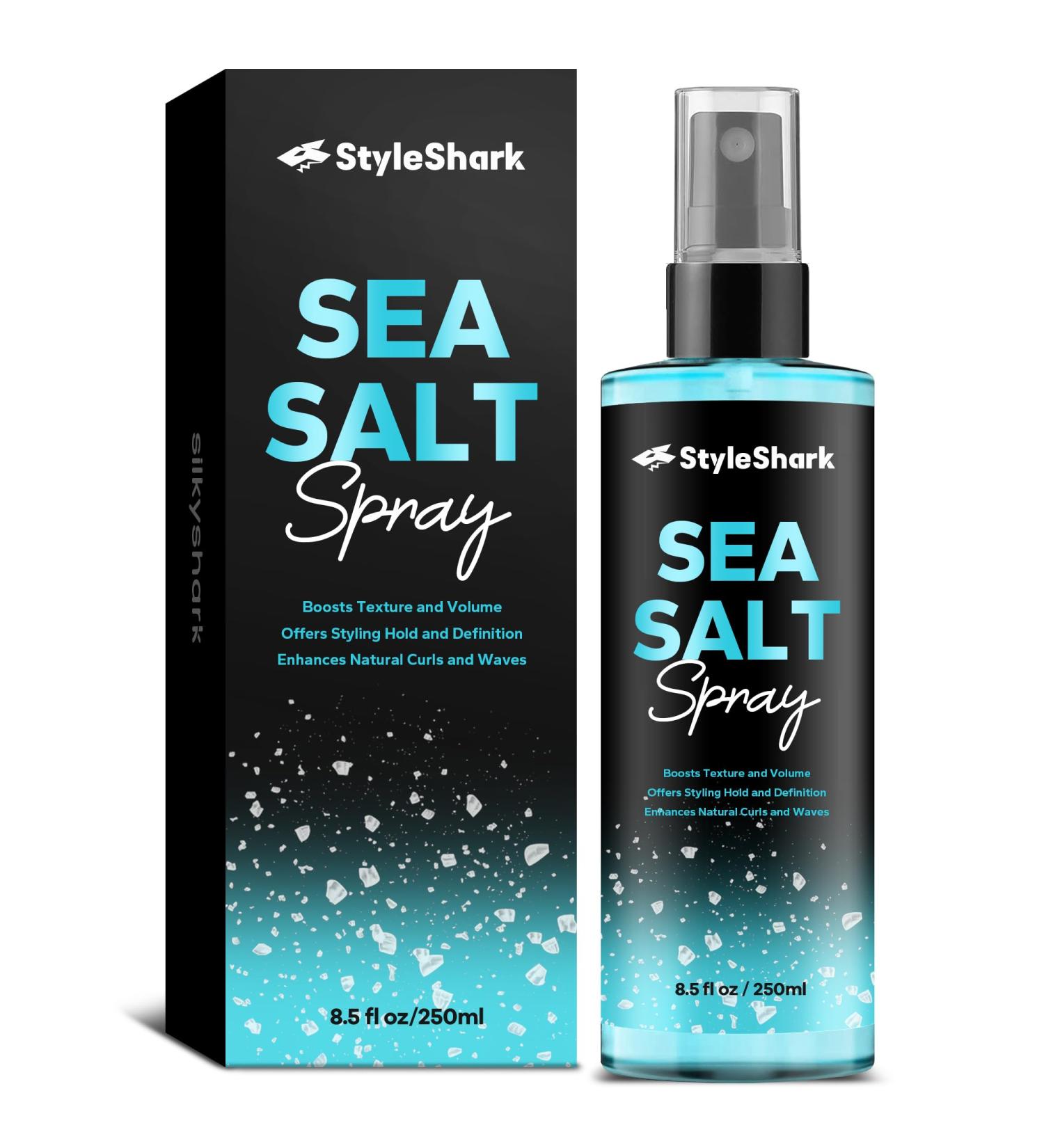 Sea Salt Spray for Men - 8.5 Fl Oz | Beach Wave Volumizing & Texturing Spray for Ultimate Style - Buy Online on GoSupps.com