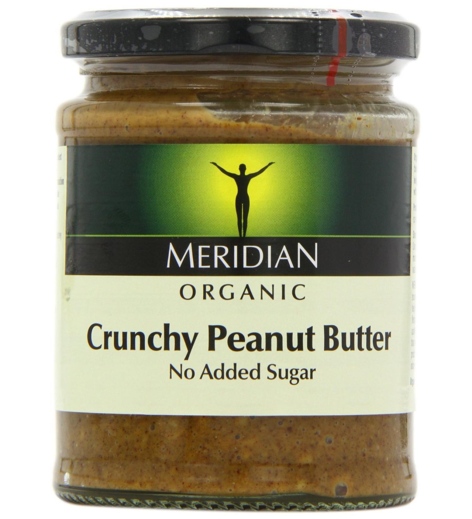 Meridian Organic Crunchy Peanut Butter 280g