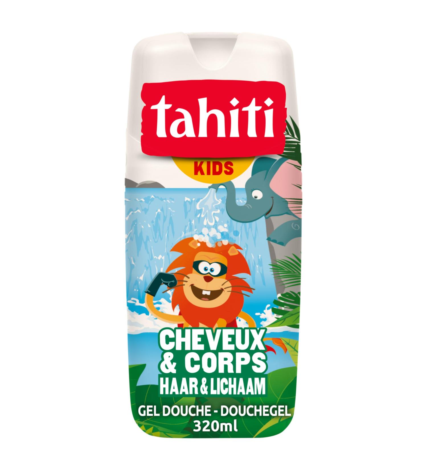 Colgate Palmolive TAHITI Shower gel Tahiti for children exotic fruits hair and body pH neutral do not get in the eyes 300 ml - Buy Online on GoSupps.com