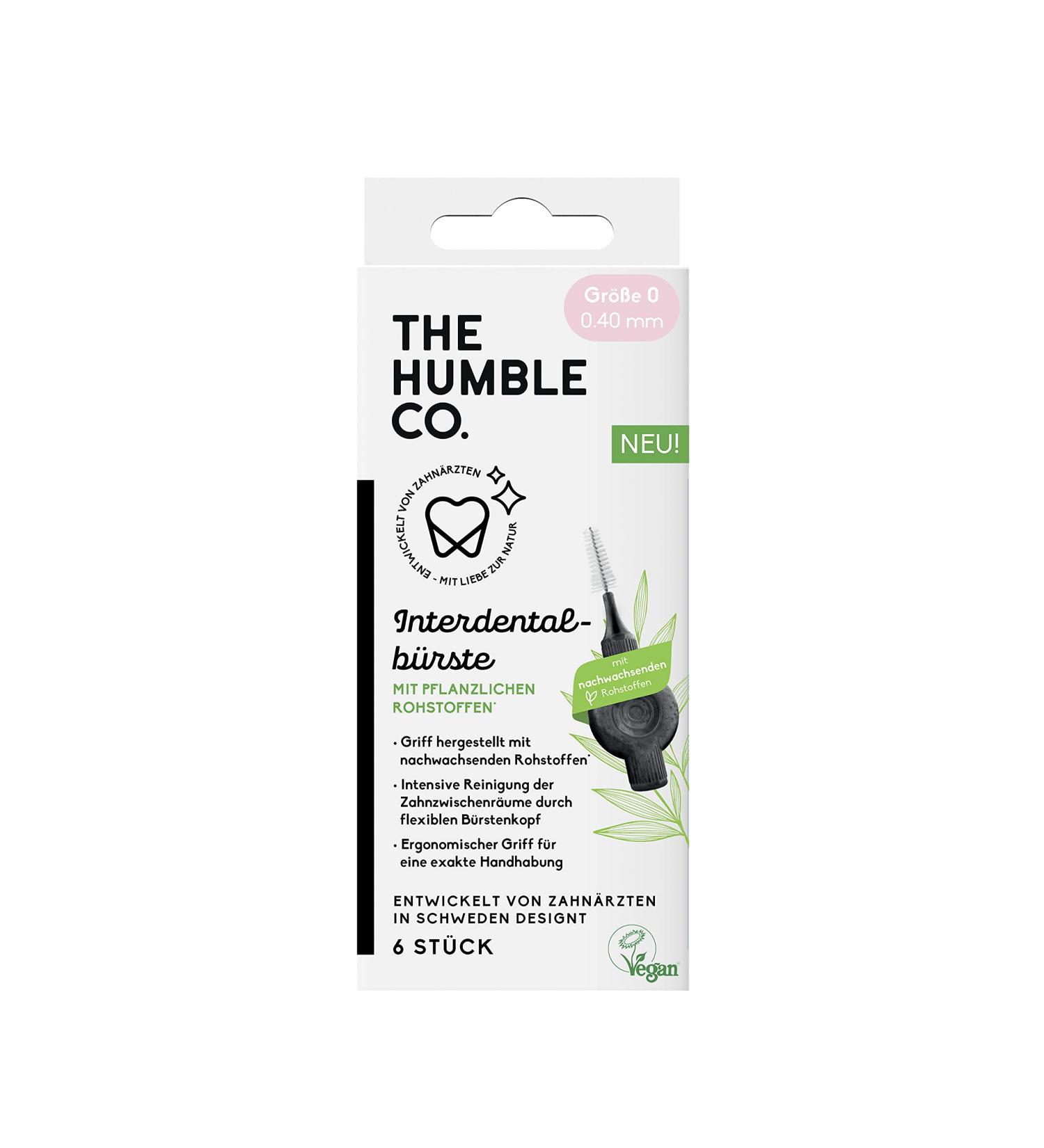 The Humble Co. - Interdental Brushes 0.40 mm - Plant-Based