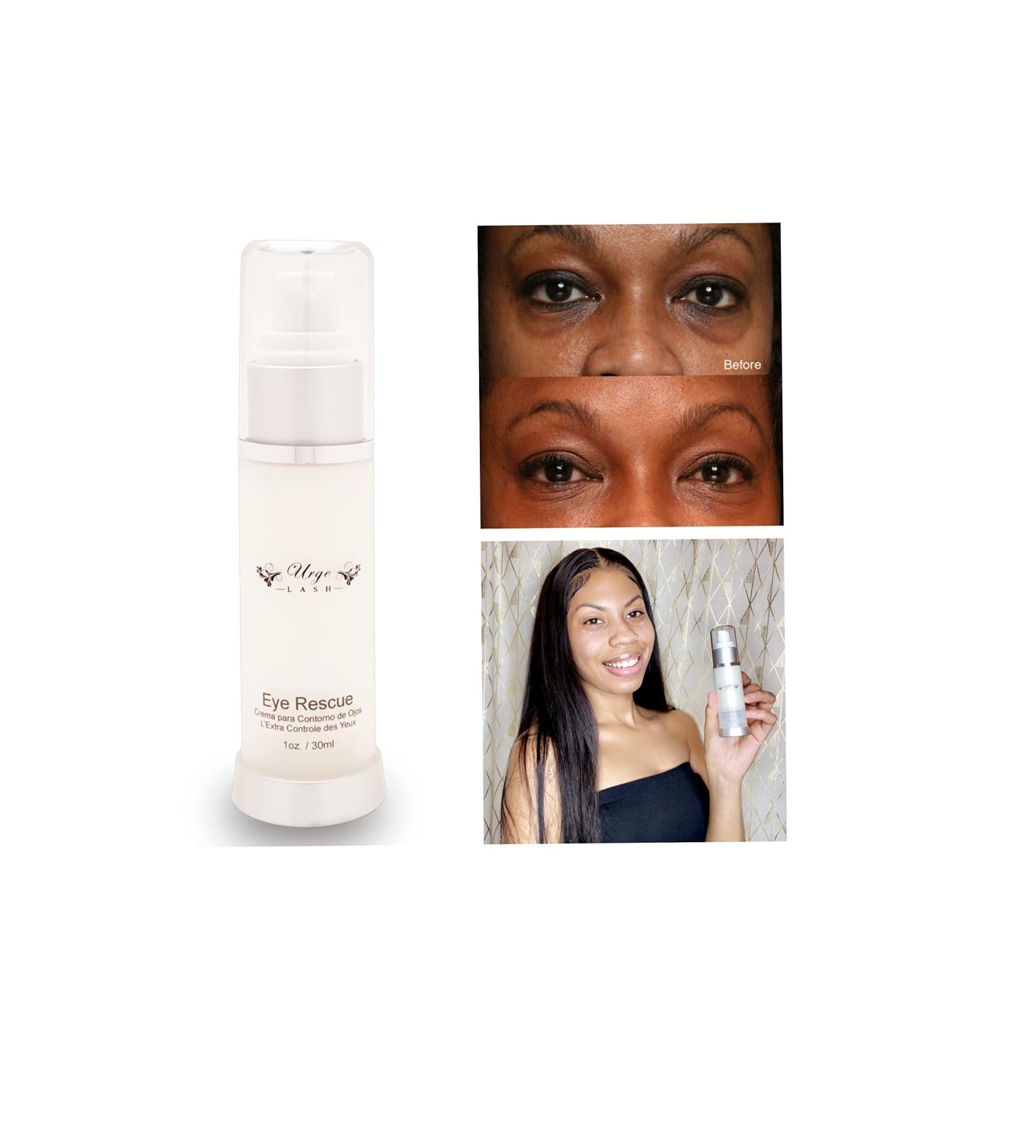 Non Comedogenic Eye Cream for Dark Circles & Puffiness | Anti-Aging with Vitamin C E & Collagen for Men & Women - Buy Online on GoSupps.com