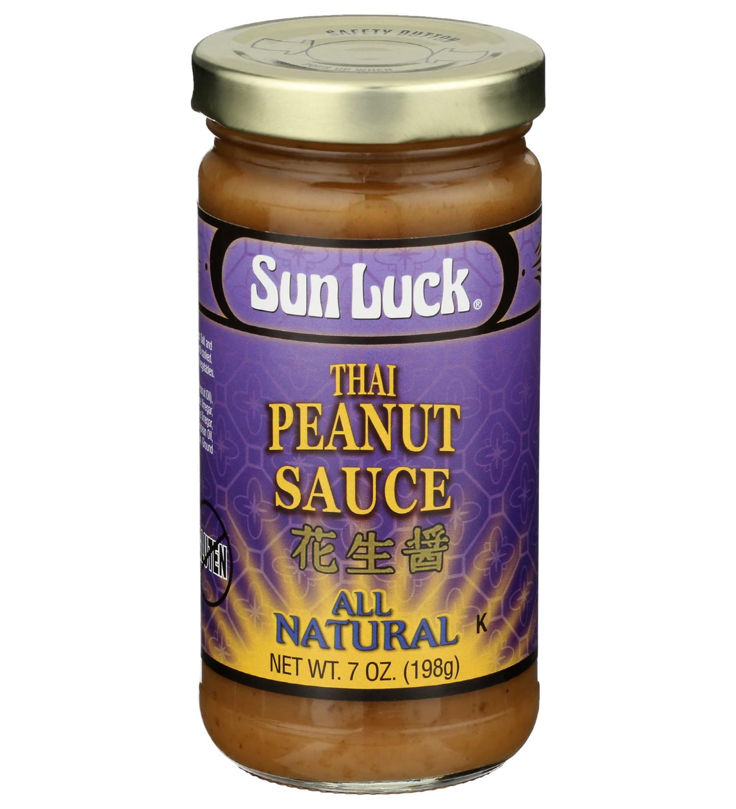 Sun Luck Sauce Peanut, 7 oz