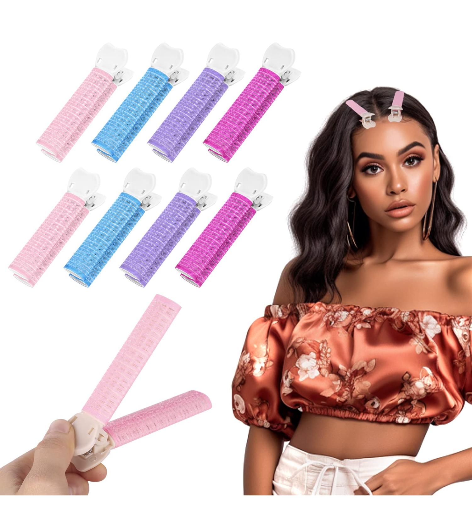 Volumizing Hair Clips for Women - Root Clips for Instant Hair Volume | Velcro Hair Barrettes Styling Kit (8 Pack) - Buy Online on GoSupps.com