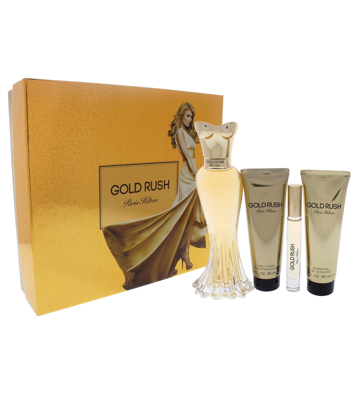 Paris Hilton Gold Rush 4 Piece Gift Set