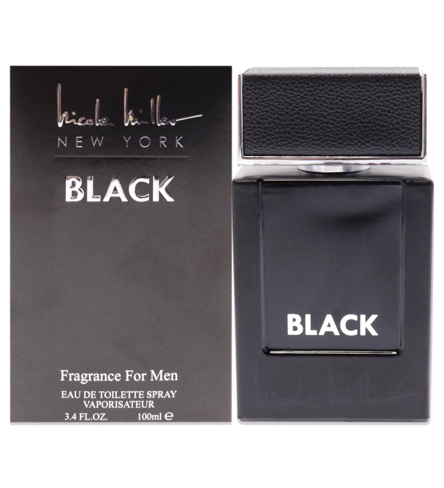 Nicole Miller Black Mens Eau De Toilette Spray 3.4 Oz - Buy Online on GoSupps.com