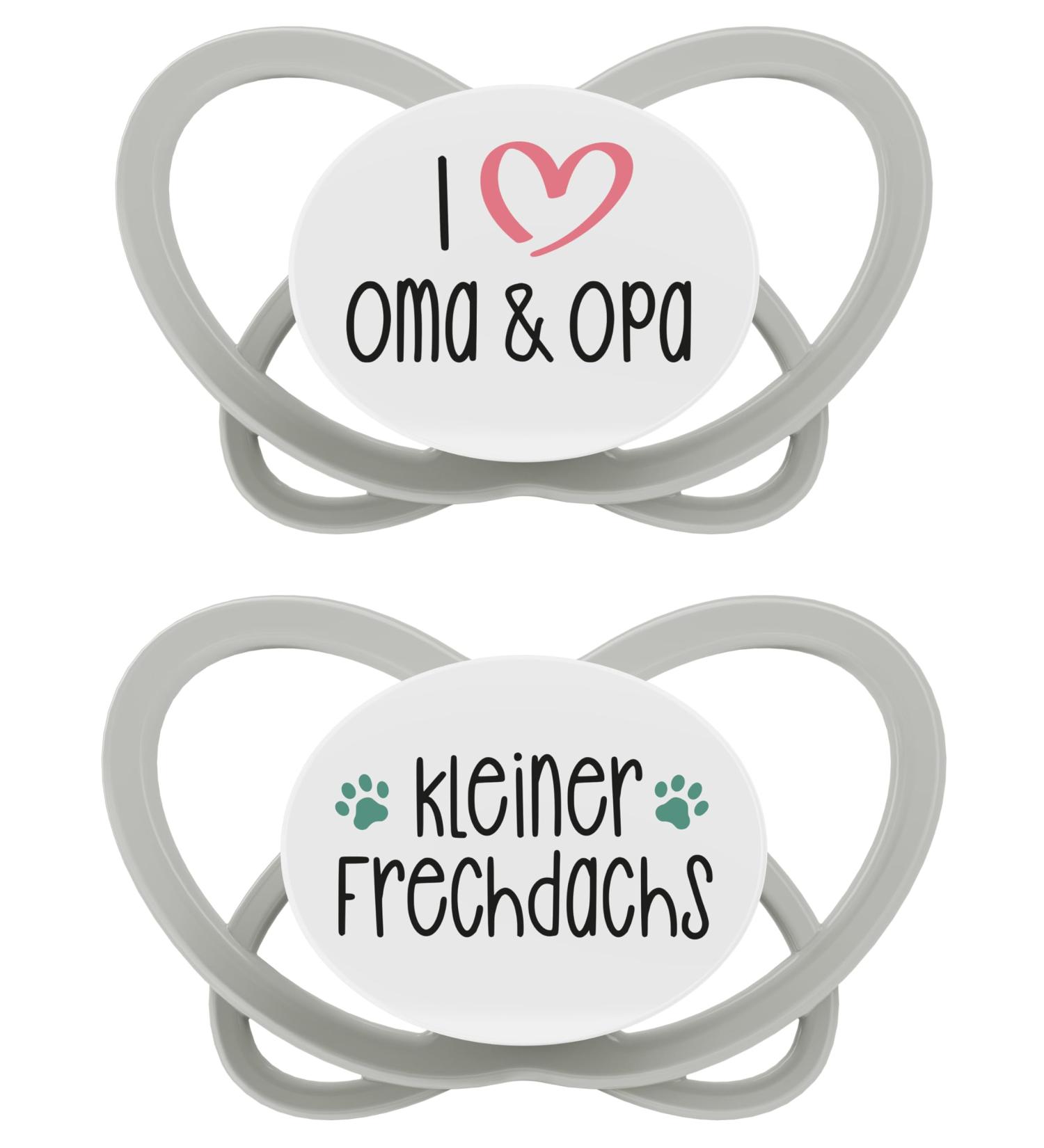 Nip Schnuller My Butterfly Green Special Edition Eco-Friendly Silicone Pacifier for 16-32 Months | Quiet & Jaw-Friendly | Special Saying for Grandma & Grand - Buy Online on GoSupps.com