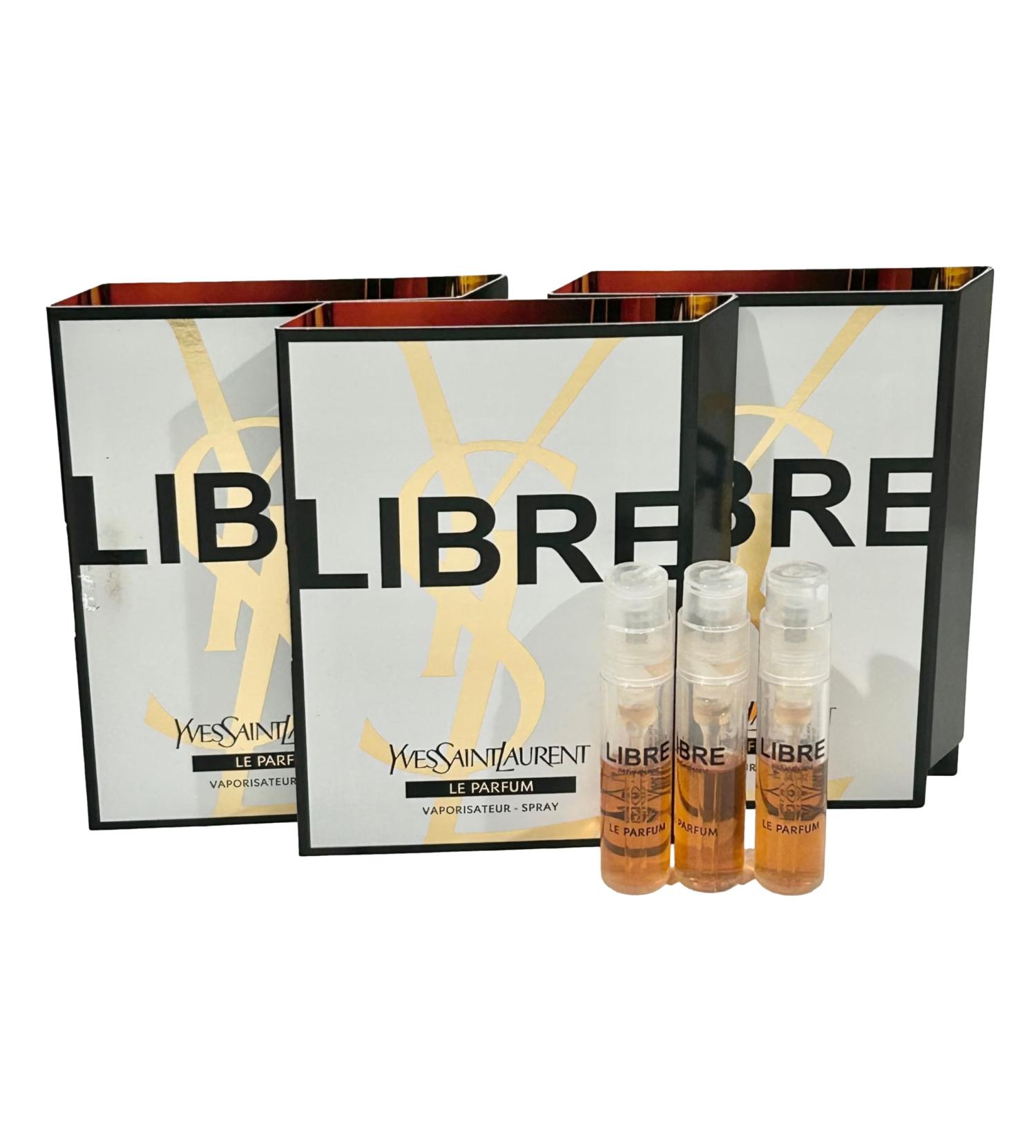 YVES SAINT LAURENT Sample Perfume YSL Sample Perfume LIBRE LE PARFUM Sample WOMEN Perfume 1.2 ml / 0.04 oz - set of 3 - Buy Online on GoSupps.com