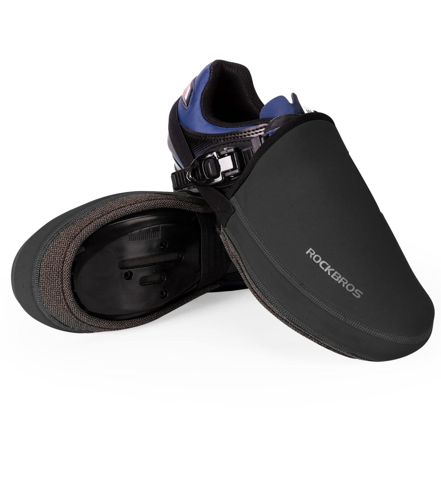 ROCKBROS Waterproof Cycling Overshoes | Windproof Bicycle Shoe Covers for Men (Size 44-46) - Ultimate Winter Protection - Buy Online on GoSupps.com