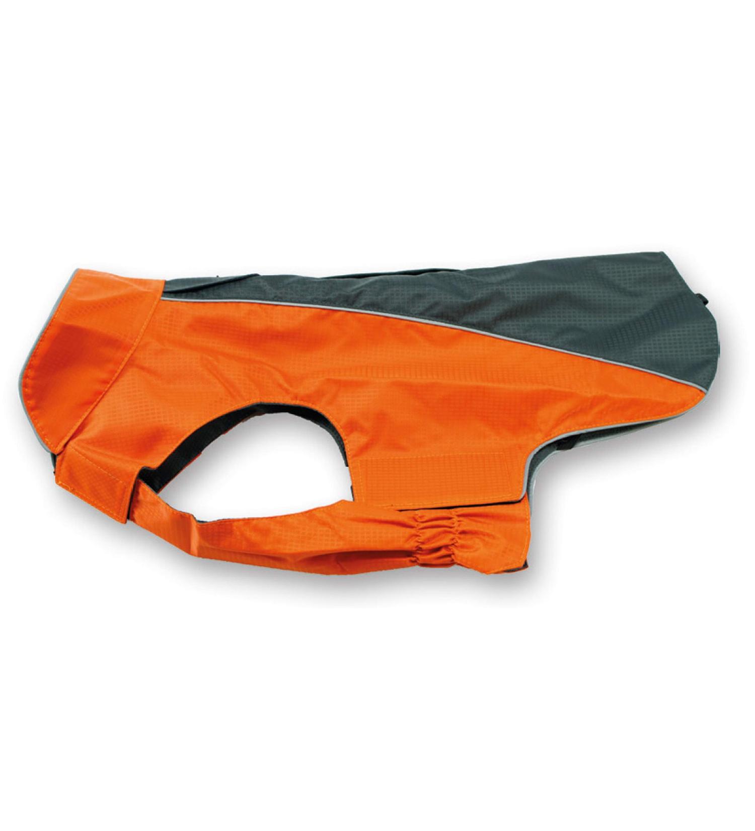 Buy Jeggo Waterproof Dog Coat - All Weather Rain Jacket Vest for Small to XXL (Anthracite/Orange) | International Shipping - Buy Online on GoSupps.com