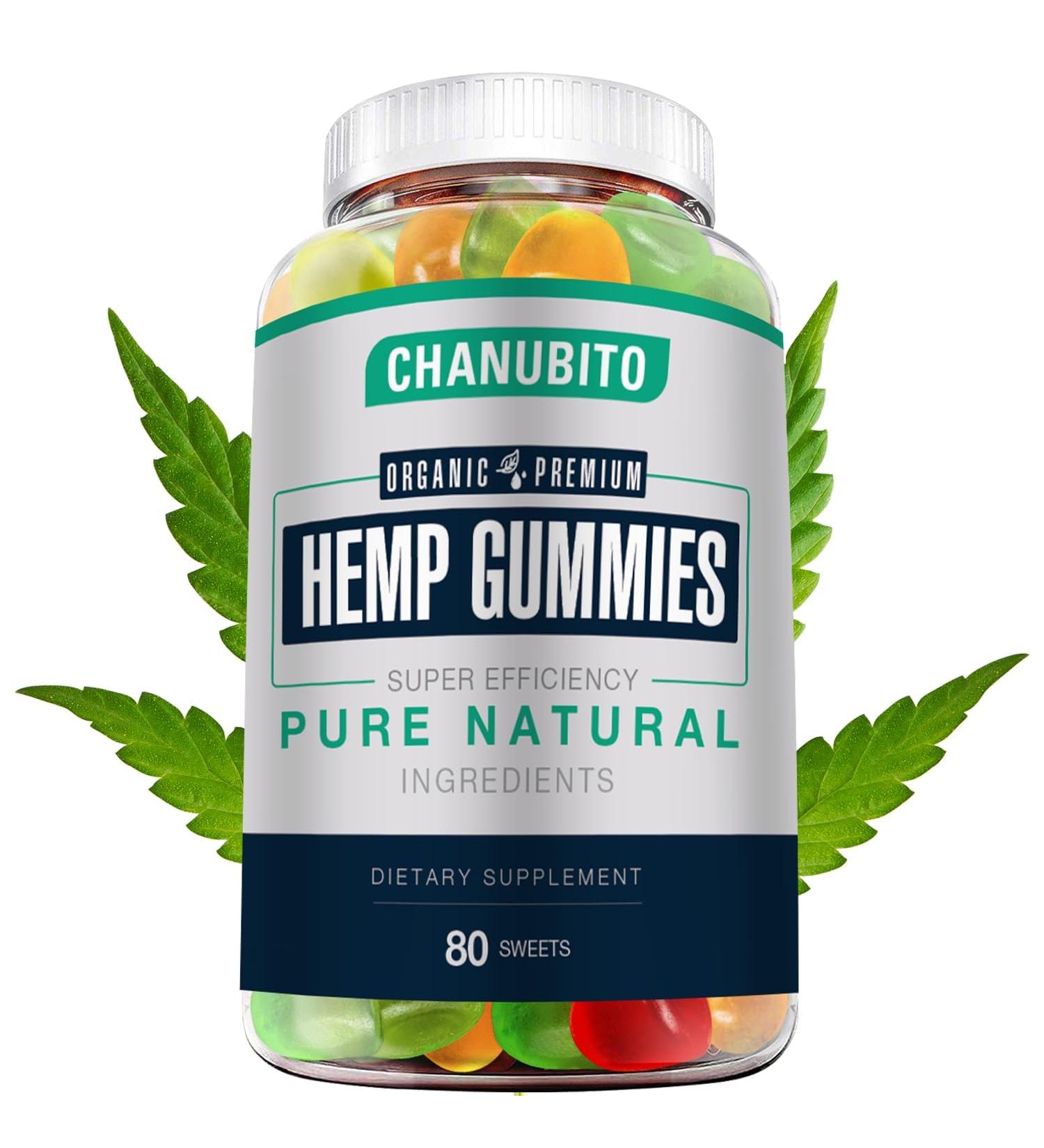 Hemp Gummies for Pain Sleep Anxiety - 100% Natural Organic Supplement High Potency Pure Hemp Oil Extract Edibles Gummy 1 Pack Vegan Non-GMO Durian - Buy Online on GoSupps.com