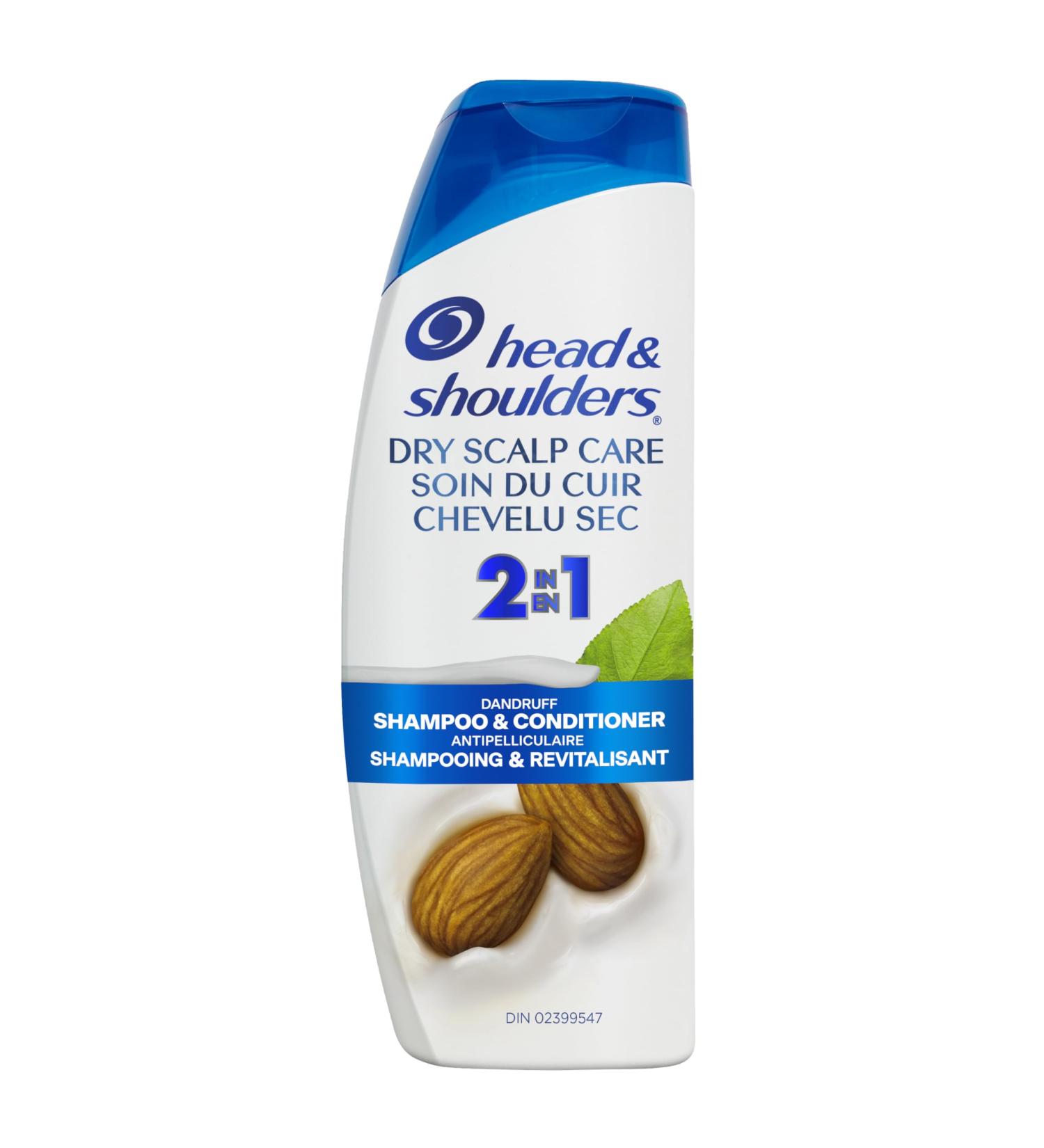 Head & Shoulders Dry Scalp 2-in-1 Anti-Dandruff Shampoo + Conditioner 370 mL - Buy Online on GoSupps.com