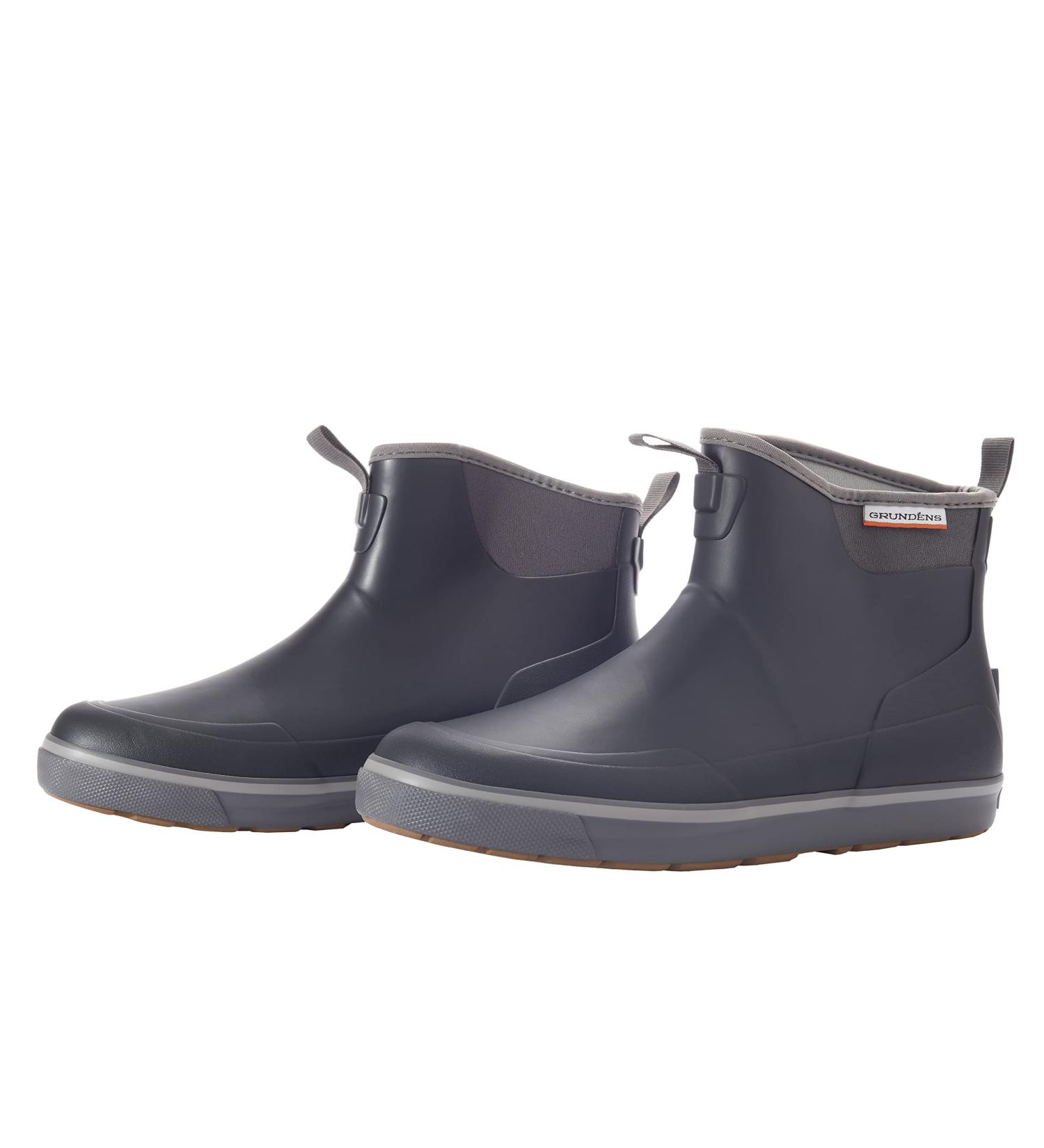 Grundens Men's DECK-BOSS Ankle Boot - Waterproof, Durable, Size 11, in Black - Buy Online on GoSupps.com