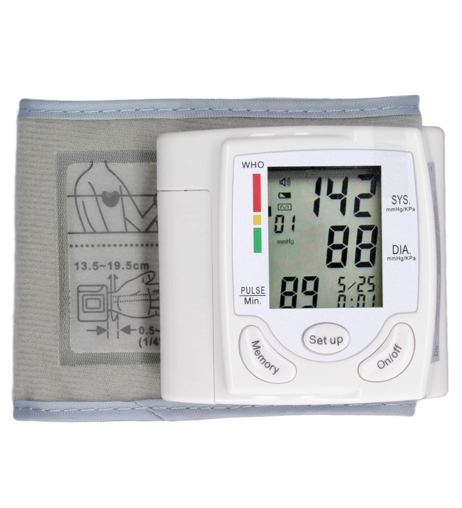 Land Joint Blood Pressure Monitor - Adjustable Cuff LCD Display | Digital BP Meter for Home & Travel - Accurate & Reliable - Buy Online on GoSupps.com