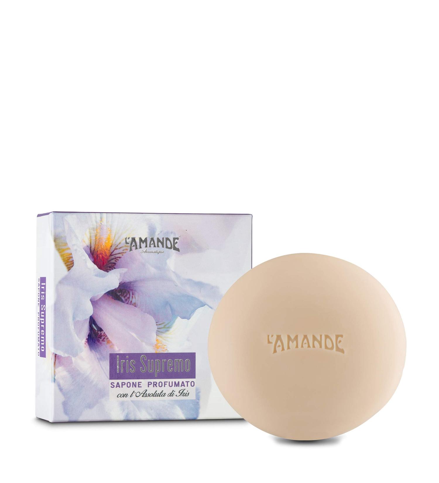  L'Amande Iris Supremo Scented Soap in Gift Box - 150ml - Buy Online on GoSupps.com