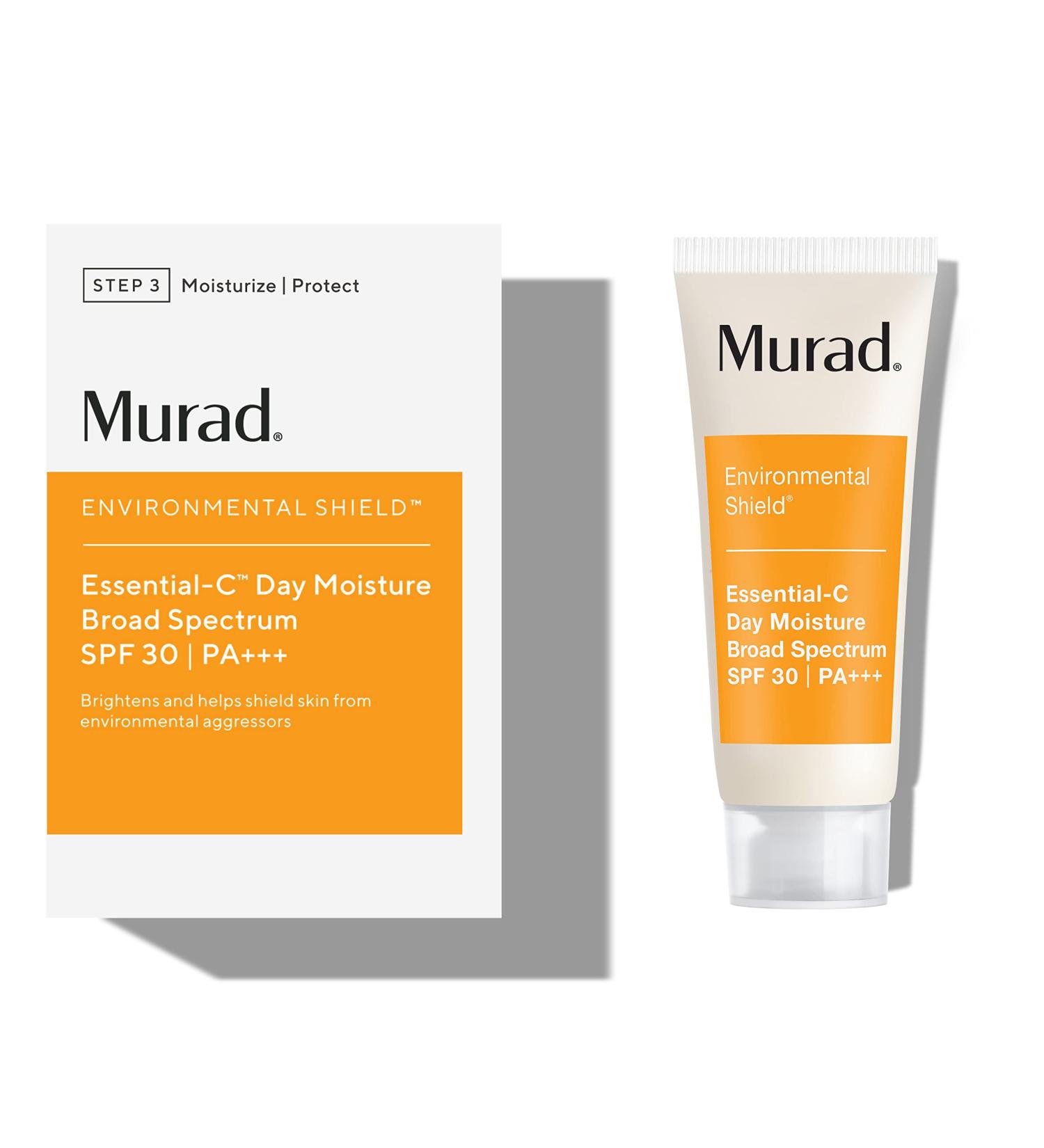 Murad Essential-C Day Moisture SPF 30 - Vitamin C Face Moisturizer - Brightens & Protects - 0.8 Fl Oz - Buy Online on GoSupps.com