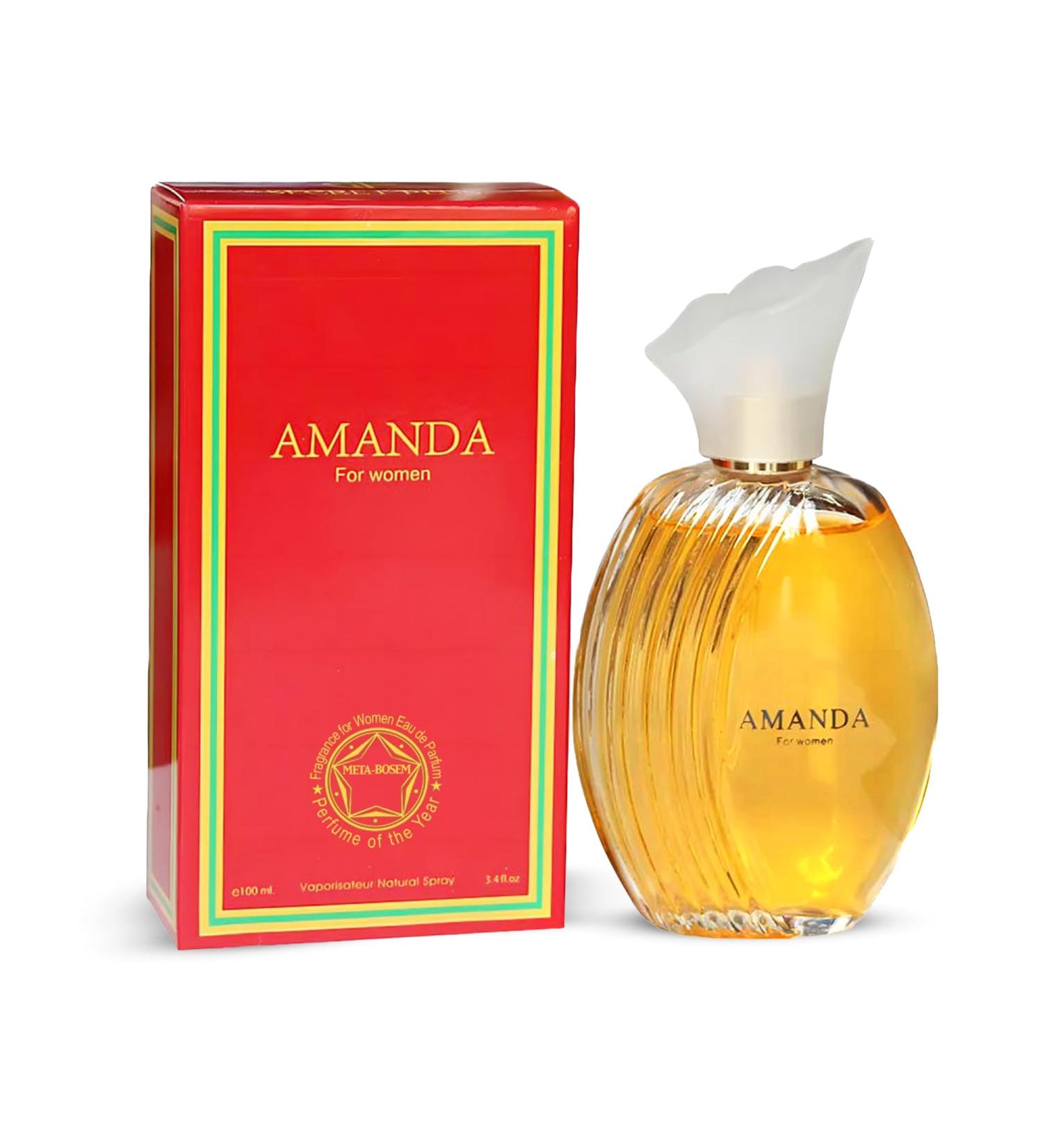 Amanda Women Perfume Natural Spray Eau De Parfum Elegant And Feminine Fragrance For A Timeless Appeal 100ML Amanda 3.4 Fl Oz (Pack of 1) - Buy Online on GoSupps.com