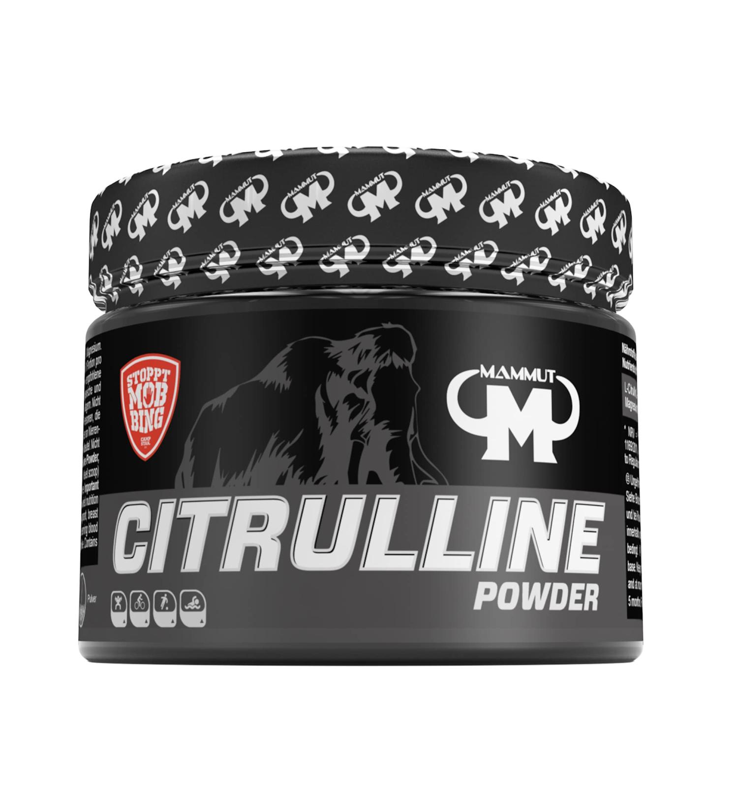 Mammut Citrulline Powder with Magnesium - 200g | Premium eCommerce Supplement for Energy & Recovery - Buy Online on GoSupps.com
