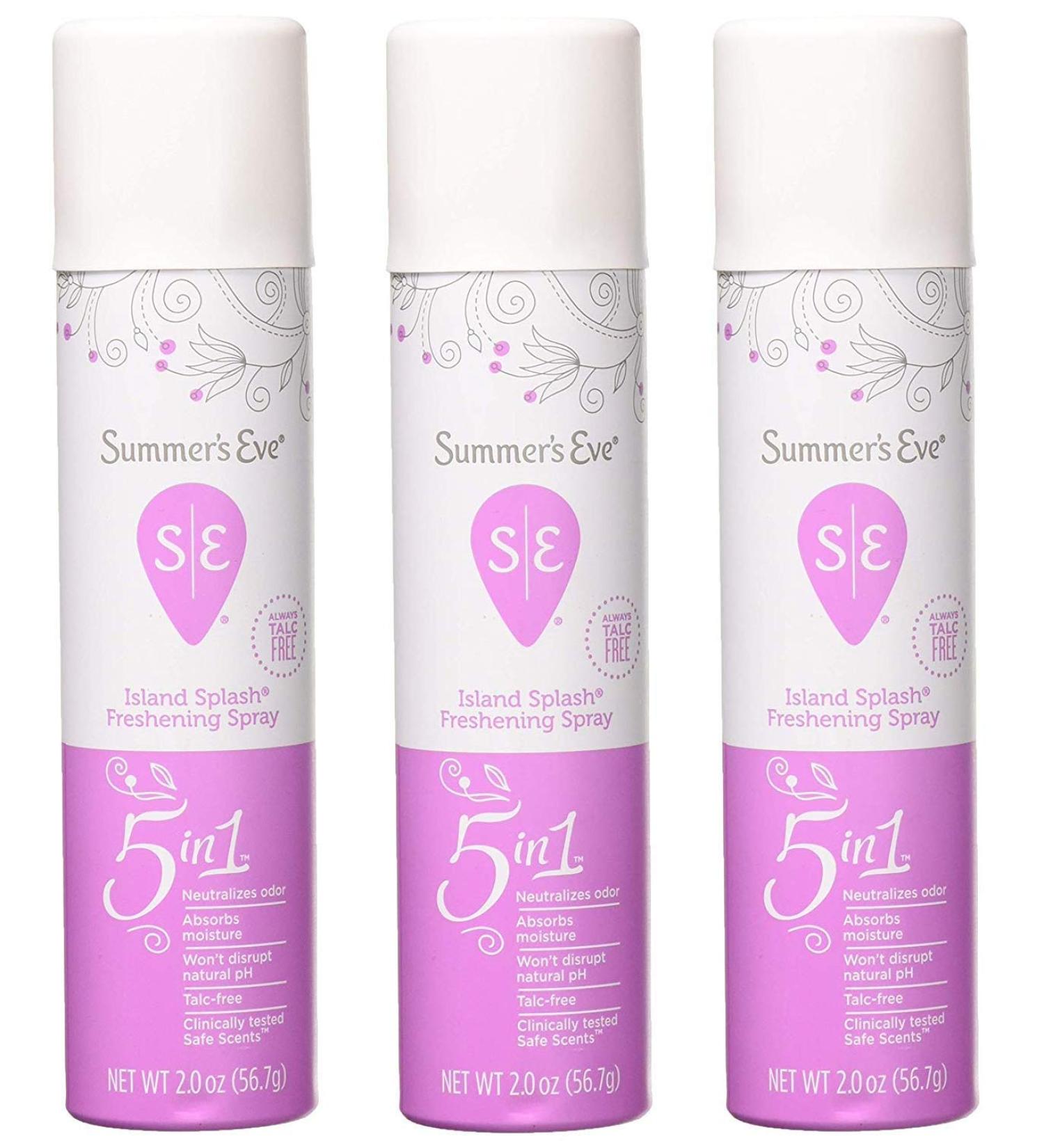 Summer's Eve Island Splash Feminine Spray 2oz (Pack of 3) - Buy Online on GoSupps.com