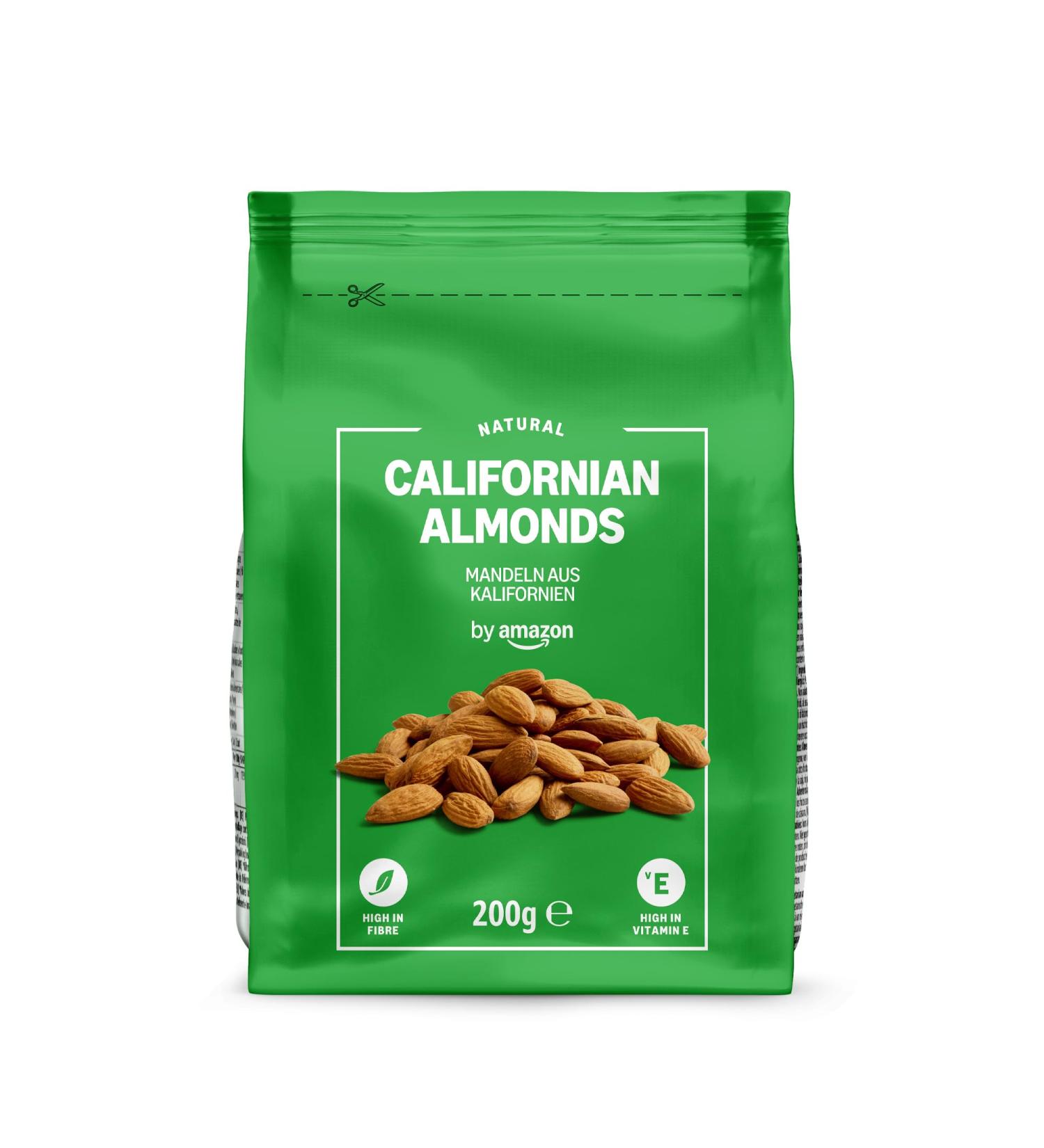 by Amazon Amandes Californiennes - 200g 200 Gram - Buy Online on GoSupps.com
