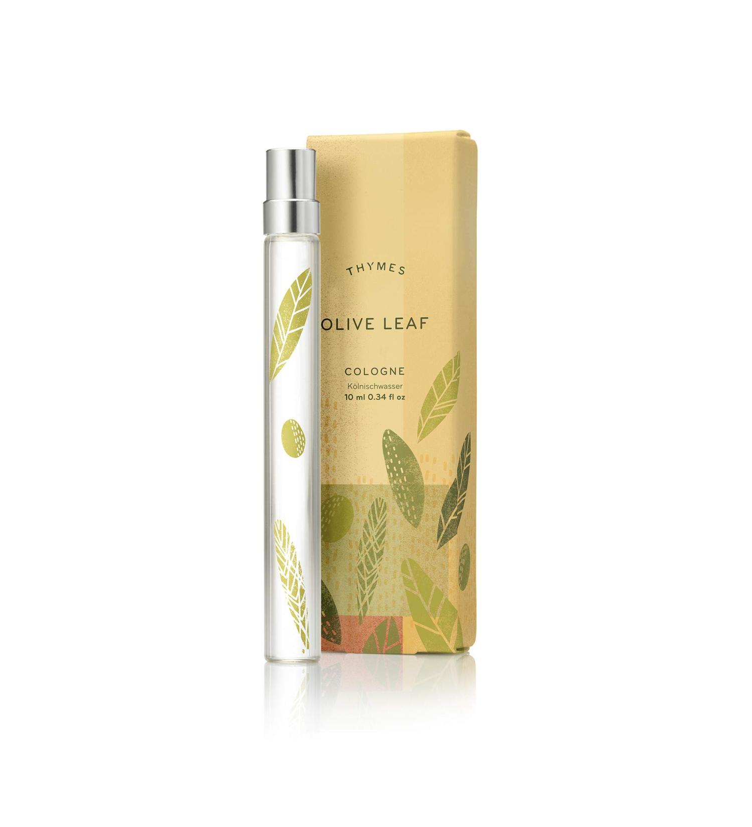 Thymes Cologne Spray Pen - 0.34 Fl Oz - Olive Leaf Olive Leaf 0.34 Fl Oz (Pack of 1) - Buy Online on GoSupps.com