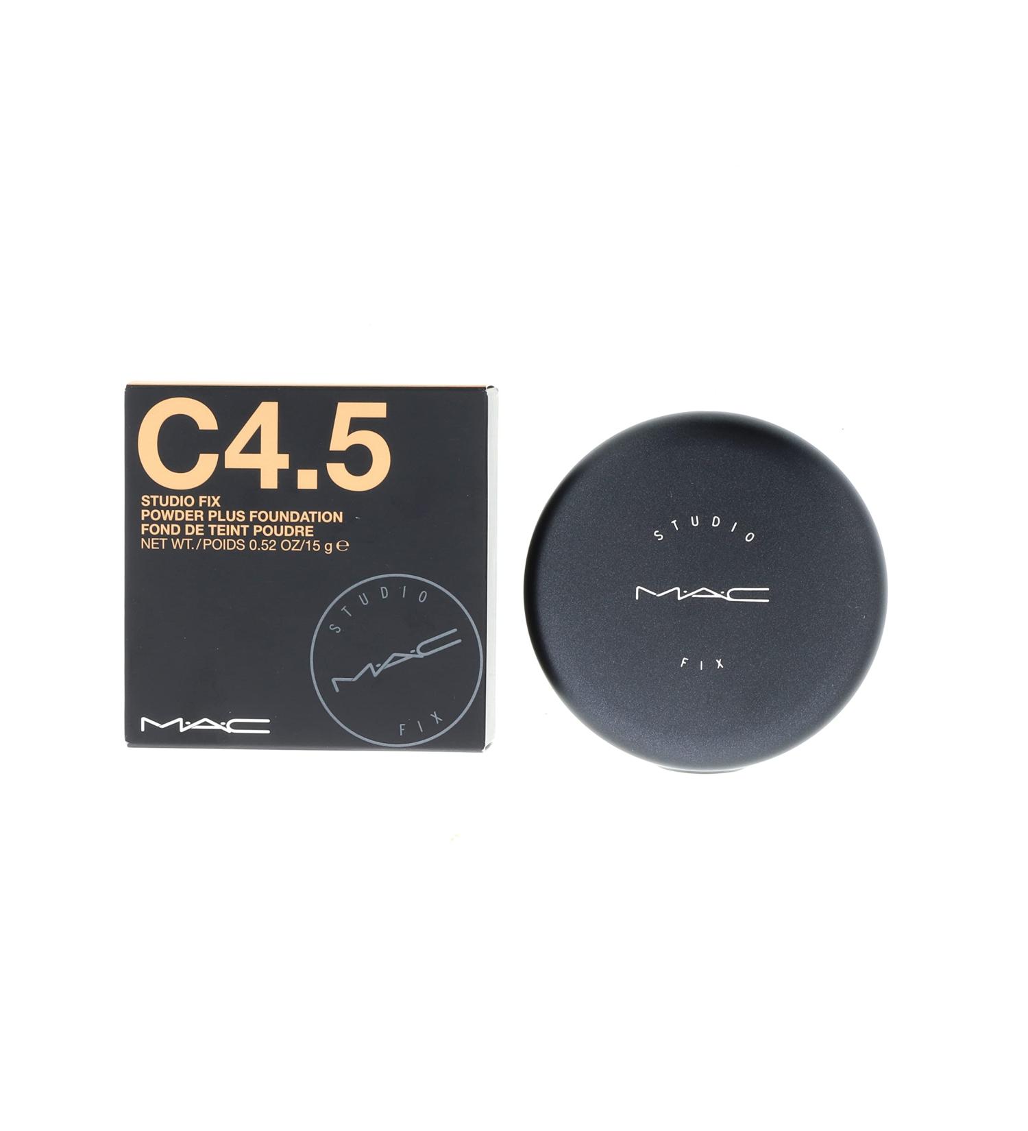 MAC Studio Fix Powder Plus Foundation - C4.5 Shade - 15g/0.52oz - Buy Online on GoSupps.com