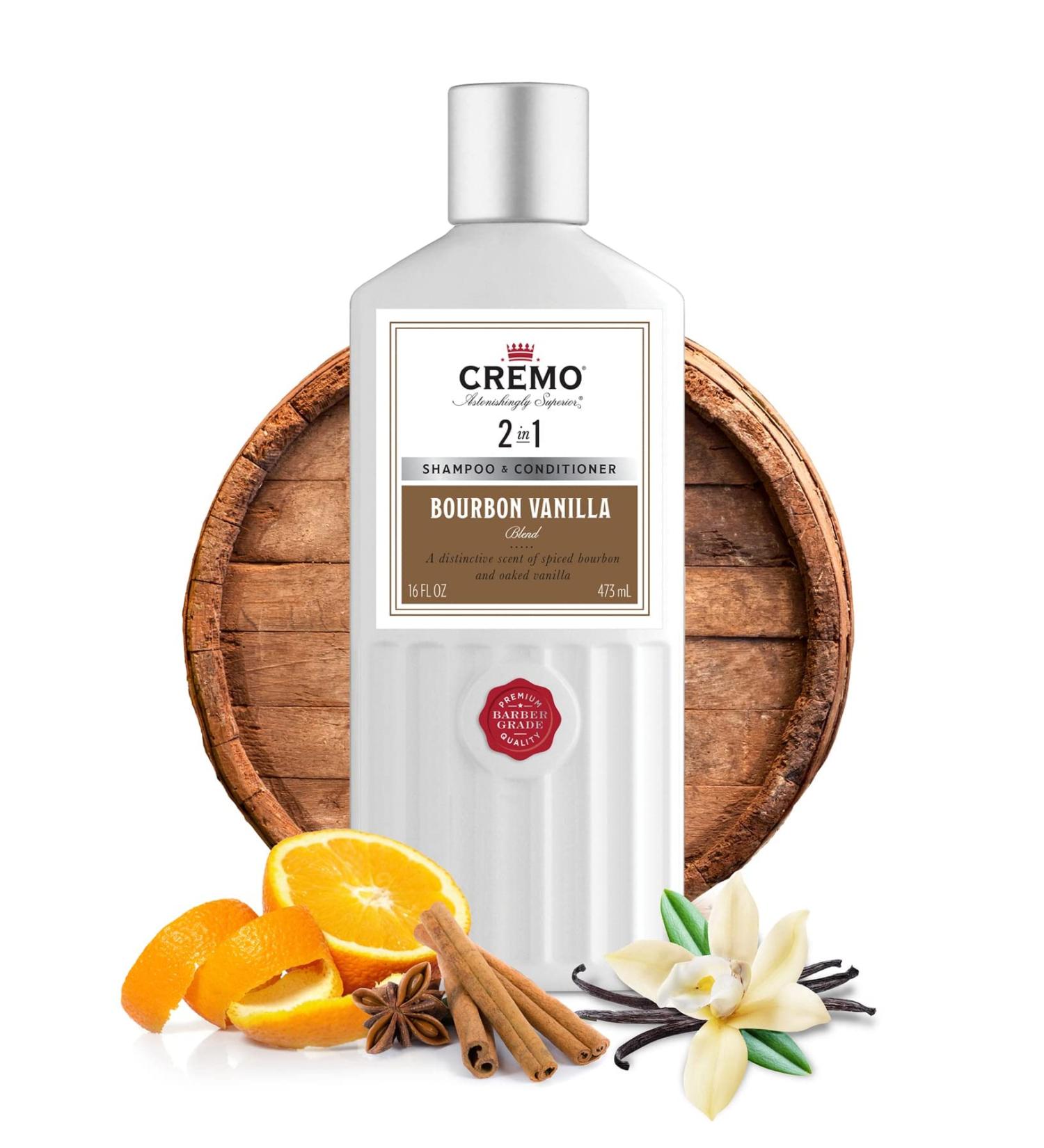 2-in-1 Bourbon Vanilla Shampoo & Conditioner