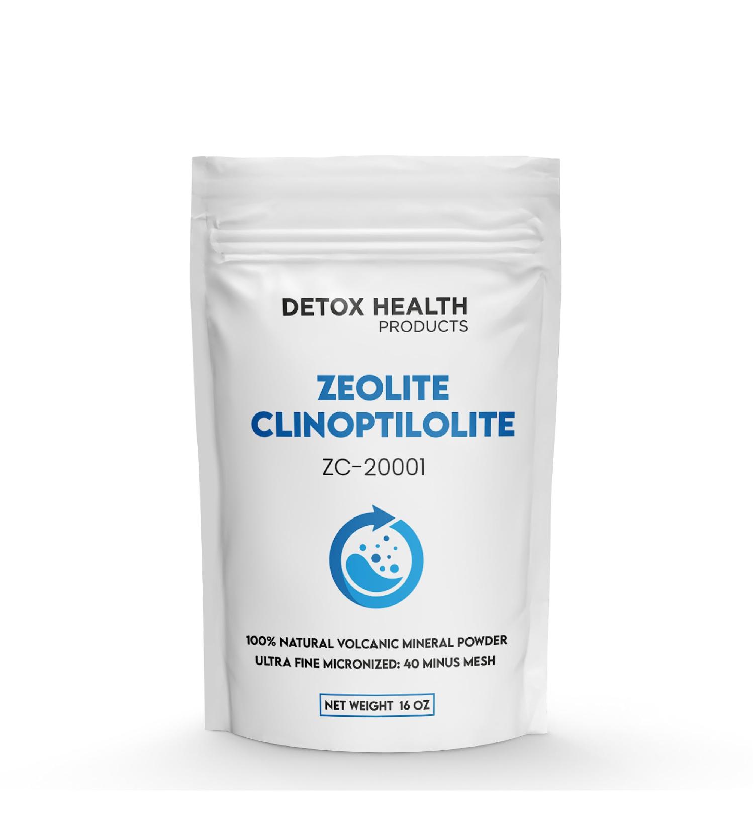 Zeolite Clinoptilolite Powder - Ultra FINE Less-Than 2m - 95% Clinoptilolite - 3X Activated - Natural Mineral Dust - 16 oz - Buy Online on GoSupps.com