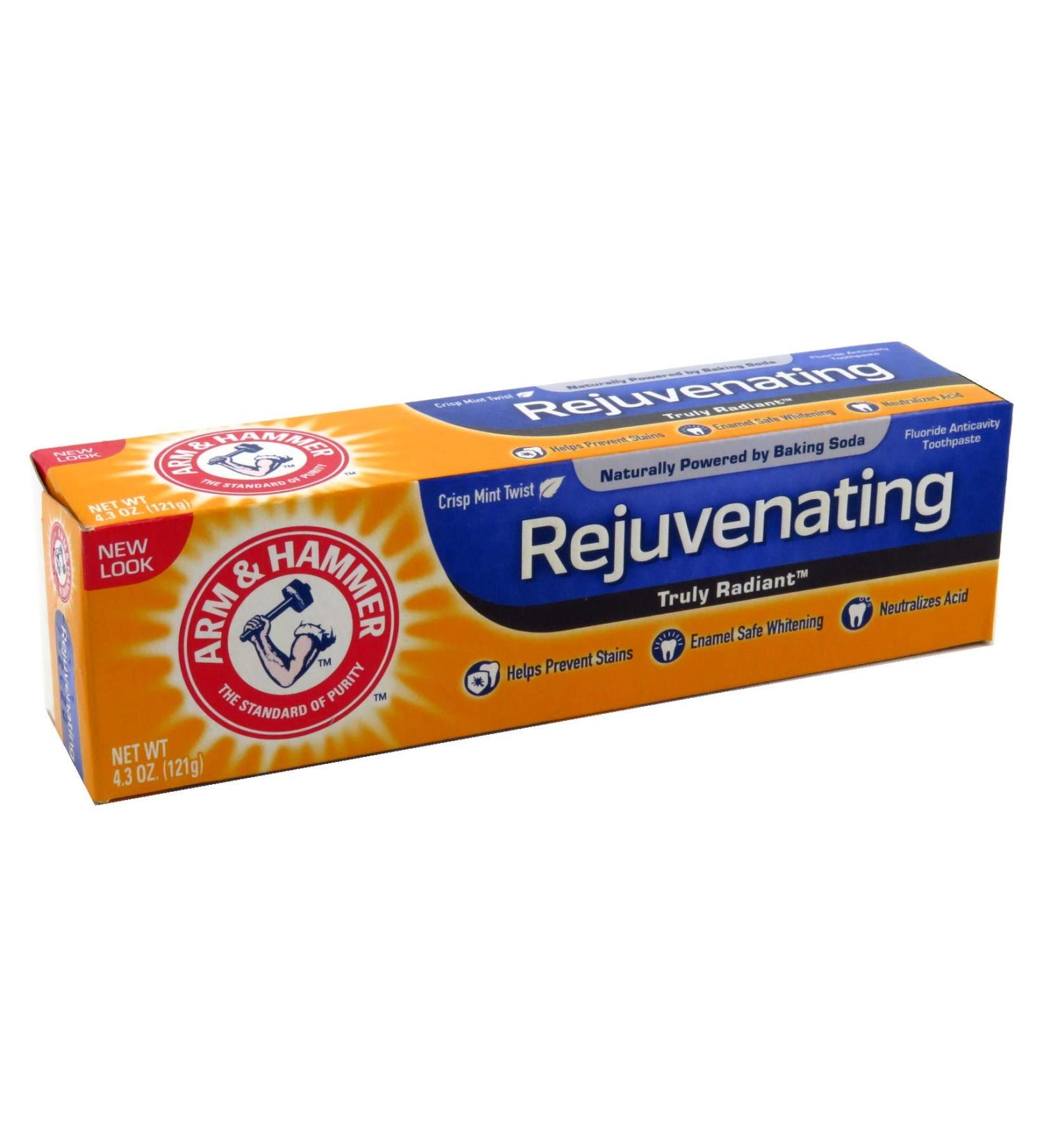 Arm & Hammer Truly Radiant Fresh Mint Toothpaste 4.3 oz - Rejuvenate Your Smile - Buy Online on GoSupps.com