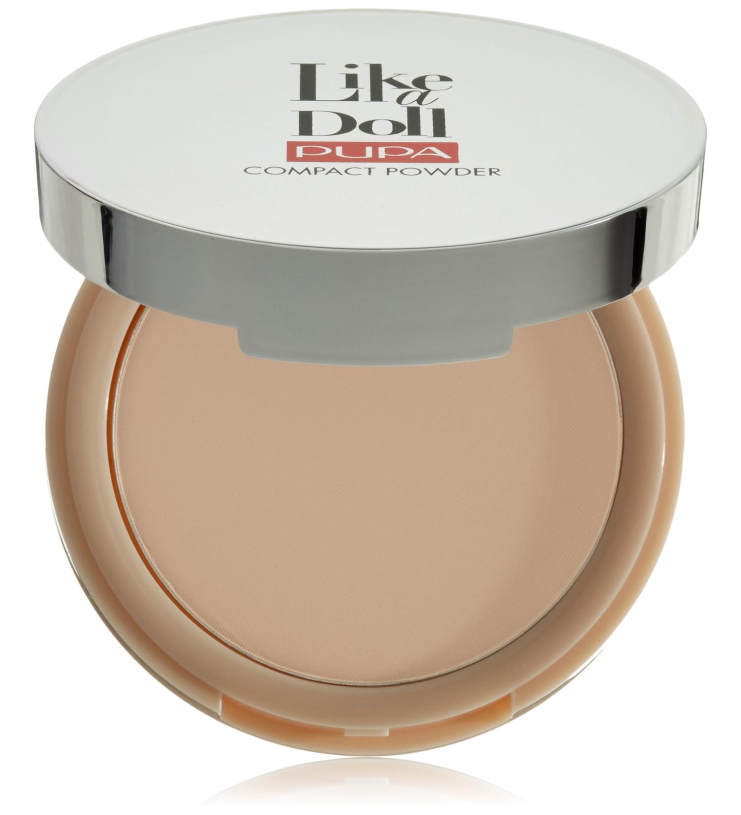 Pupa Like A Doll Compact Powder 001 Porcelain - Buy Online | Smooth Finish & Long-Lasting Glow | International Shipping Available - Buy Online on GoSupps.com