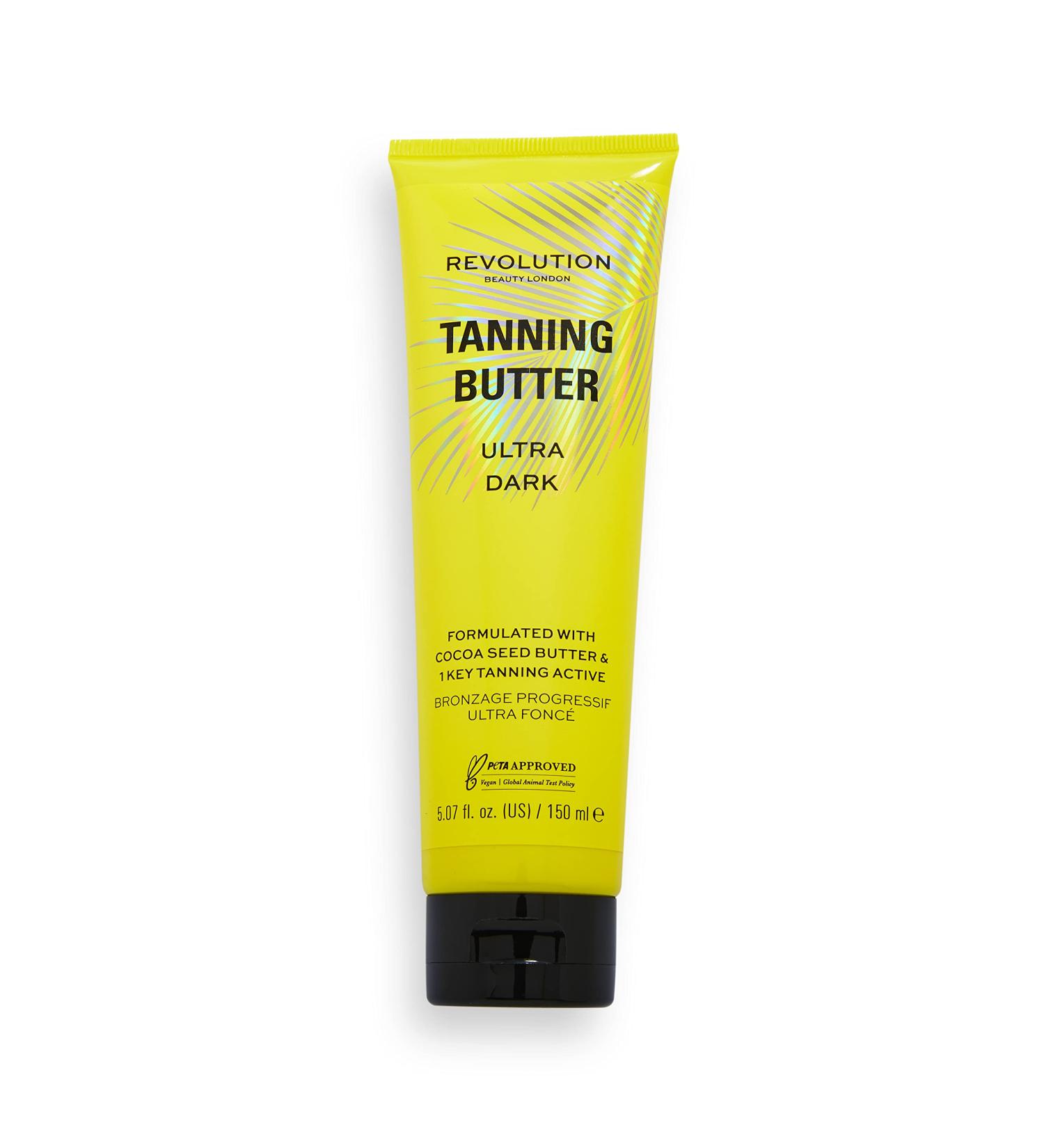 Revolution Beauty Buildable Self Tanning Butter Ultra Dark 200ml