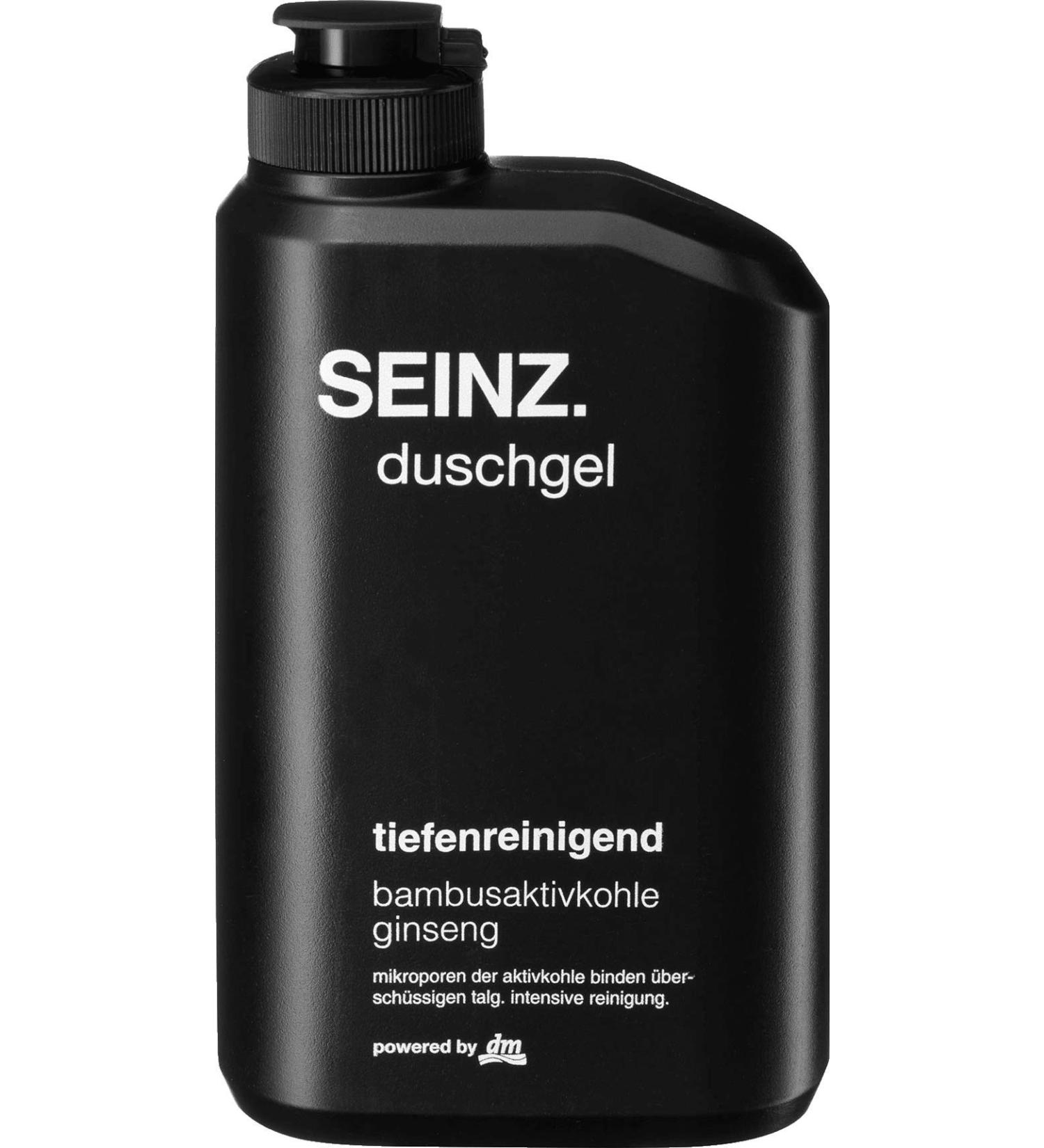 BEING SEINZ Deep cleansing shower gel bamboo activated carbon ginseng 1 x 300 ml for mens body cleansing - Buy Online on GoSupps.com