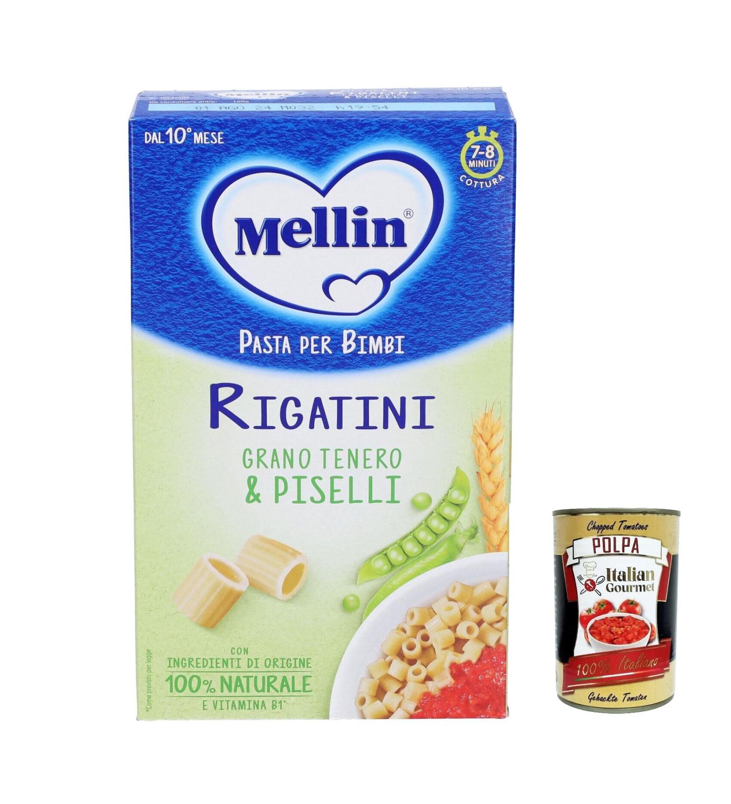  Italian Gourmet E.R. Lot de 3 p tes Mellin Rigatini Pastina 280 g + Italian Gourmet Polpa 400 g - Buy Online on GoSupps.com