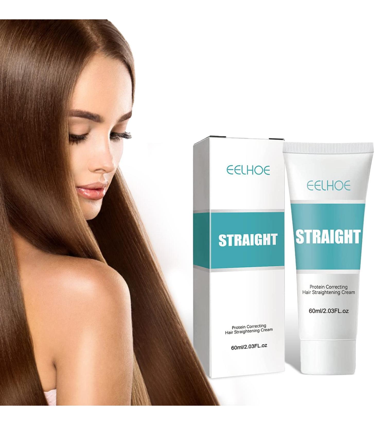 Protein Correcting Hair Straightening Cream - Nourishing Collagen Hair Straightener - Buy Online on GoSupps.com