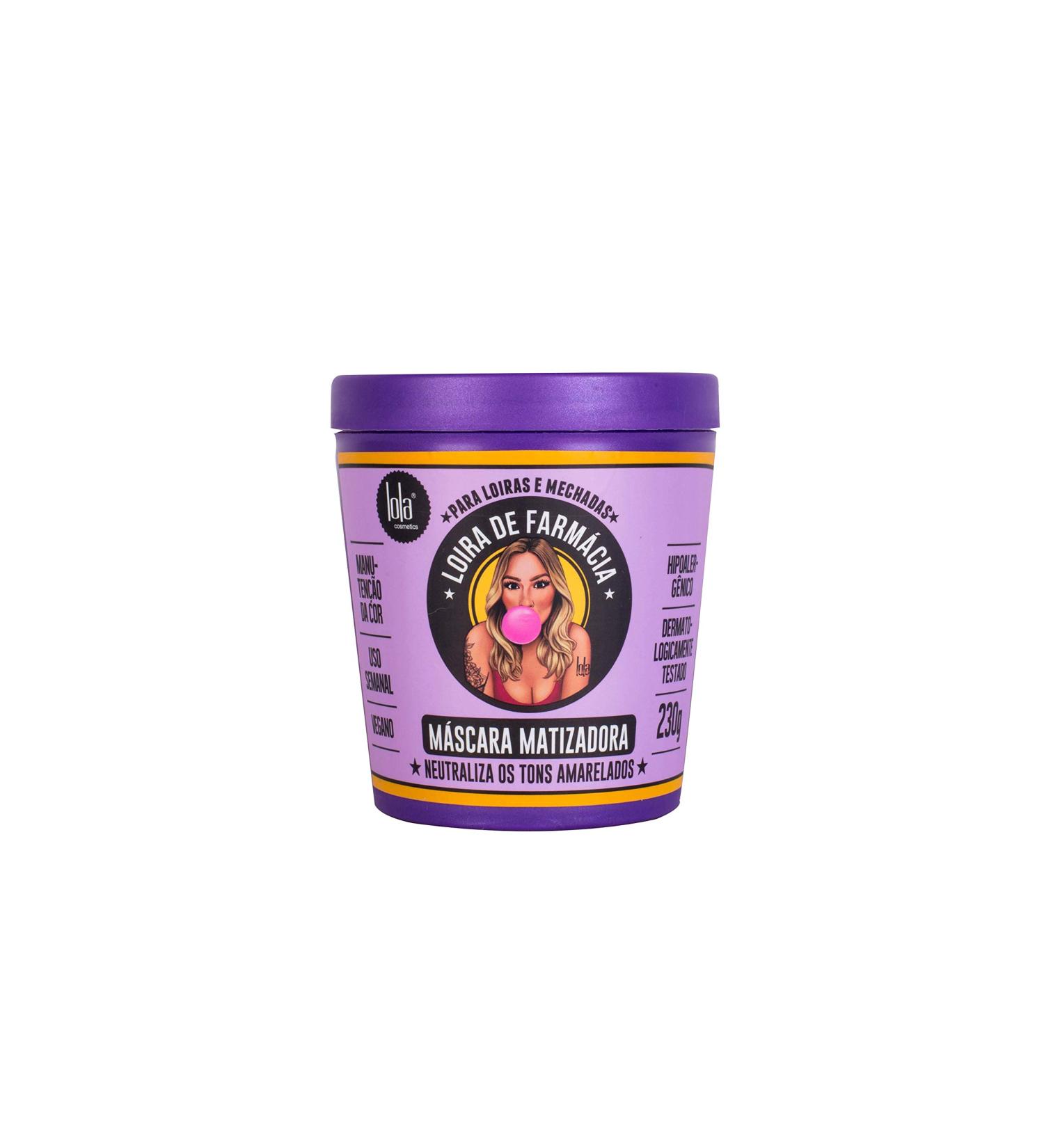 Lola Cosmetics Loira De Farm cia Mattifying Mask 230g | Best International Shipping eCommerce - Buy Online on GoSupps.com