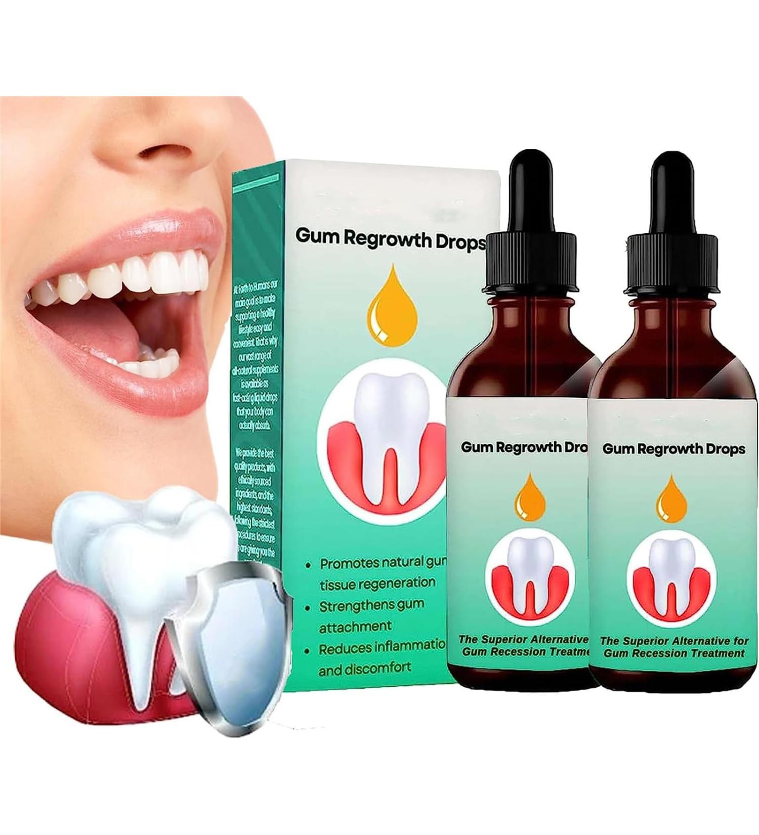 Dentizen Drops Gum Rejuvenation Drops 30ml Gum Rejuvenation Drops Treatment Drops for Gum Repair Prevent Bleeding Gums - Buy Online on GoSupps.com