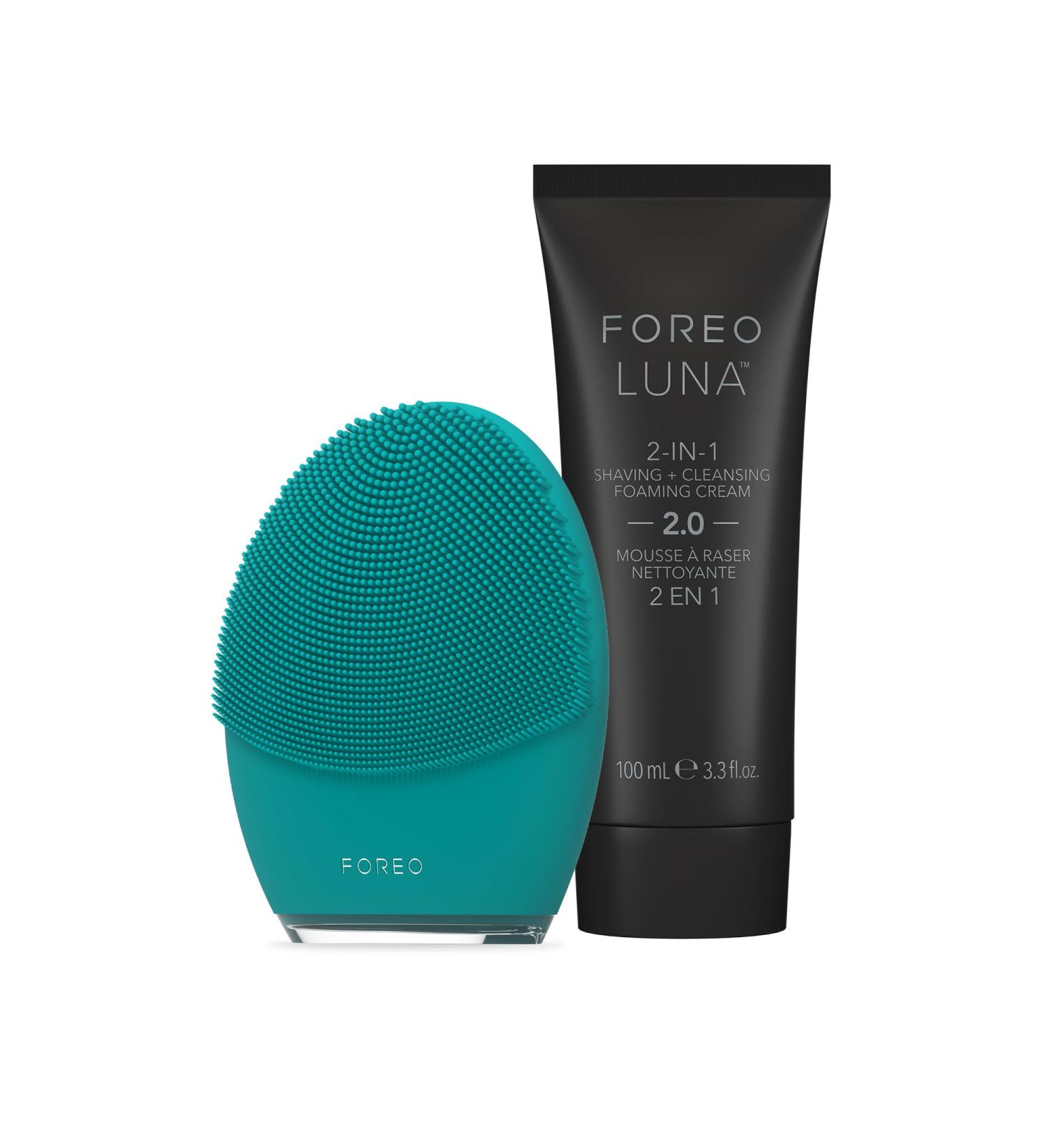 Buy FOREO LUNA 4 Face Cleansing Brush - Anti-Aging Firming Massager & Skincare Tool for Men | Enhance Absorption & Simplify Your Routine - Buy Online on GoSupps.com