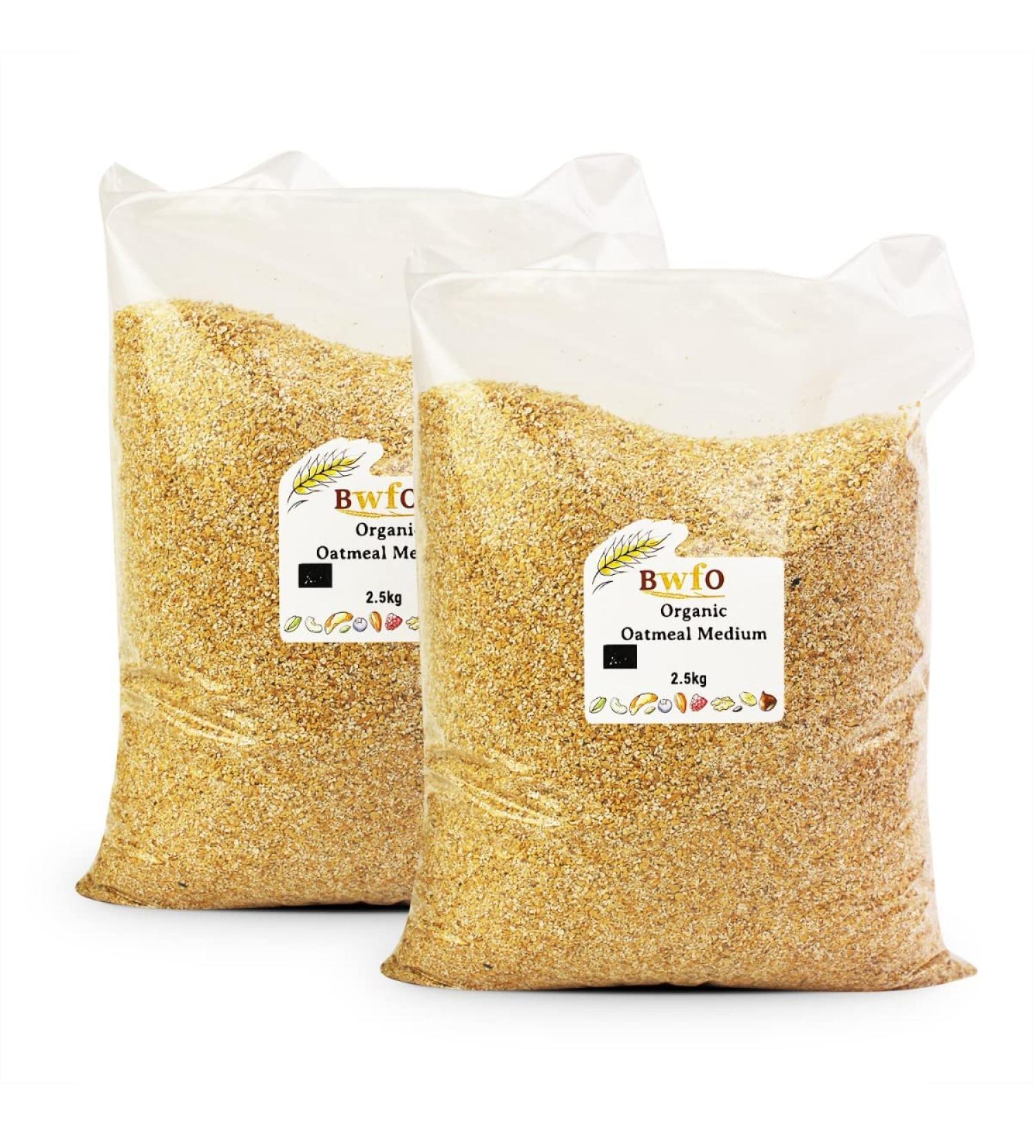 Organic Oatmeal Medium 5kg (BWFO)