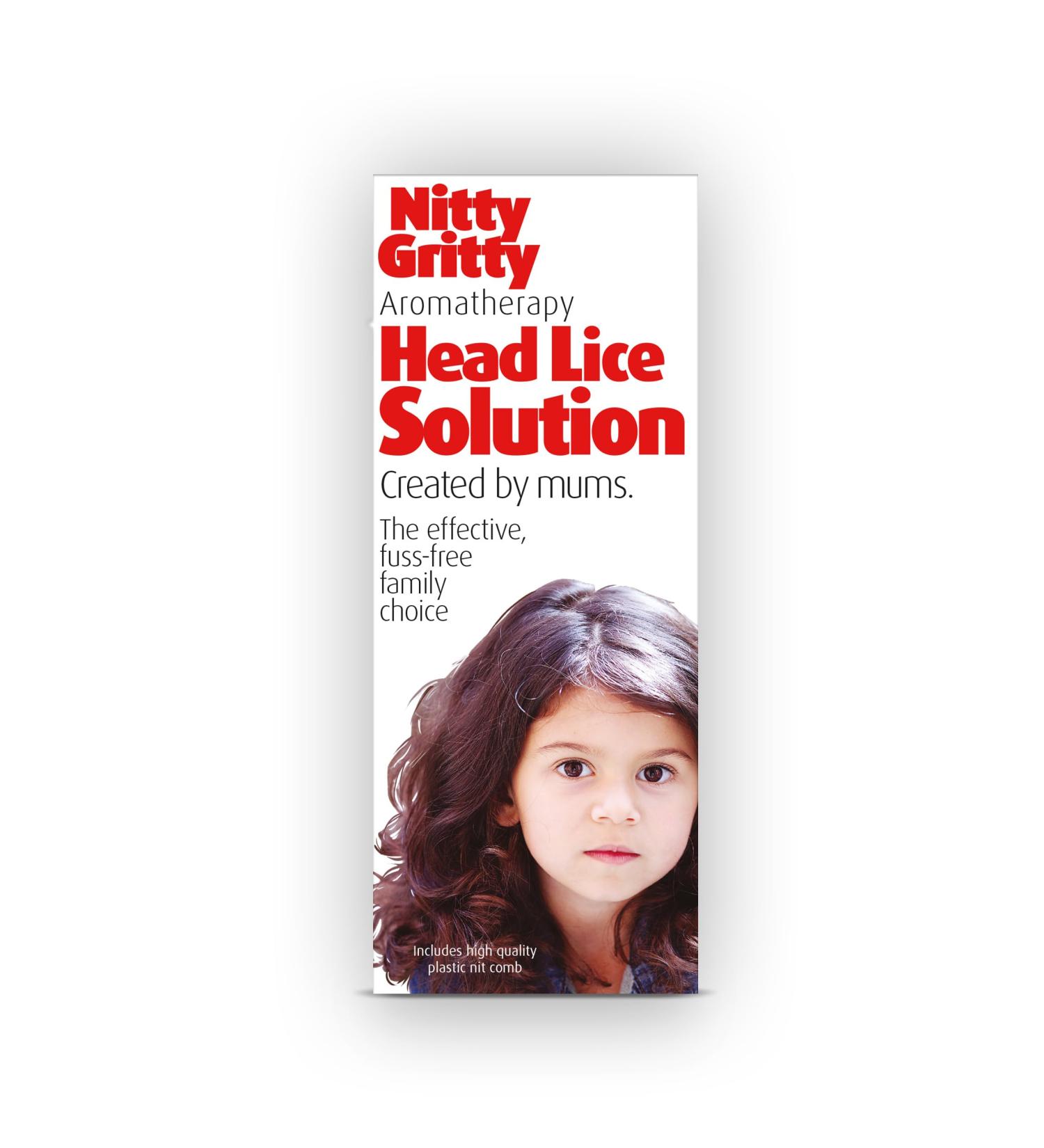 Nitty Gritty 150ml Aromatherapy Head Lice Kit - Natural Head Lice Treatment - Buy Online on GoSupps.com