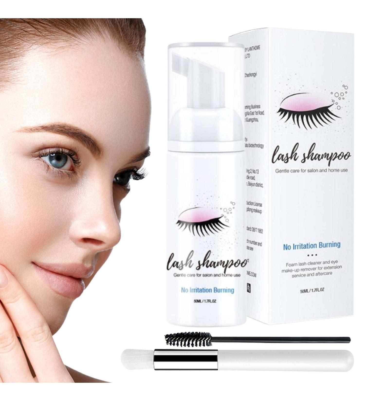 Eyelash Shampoo - 50 ML - Eyelash Cleanser - Non-Irritating - Ideal for Professional Salons 1.69 FL.oz - Buy Online on GoSupps.com