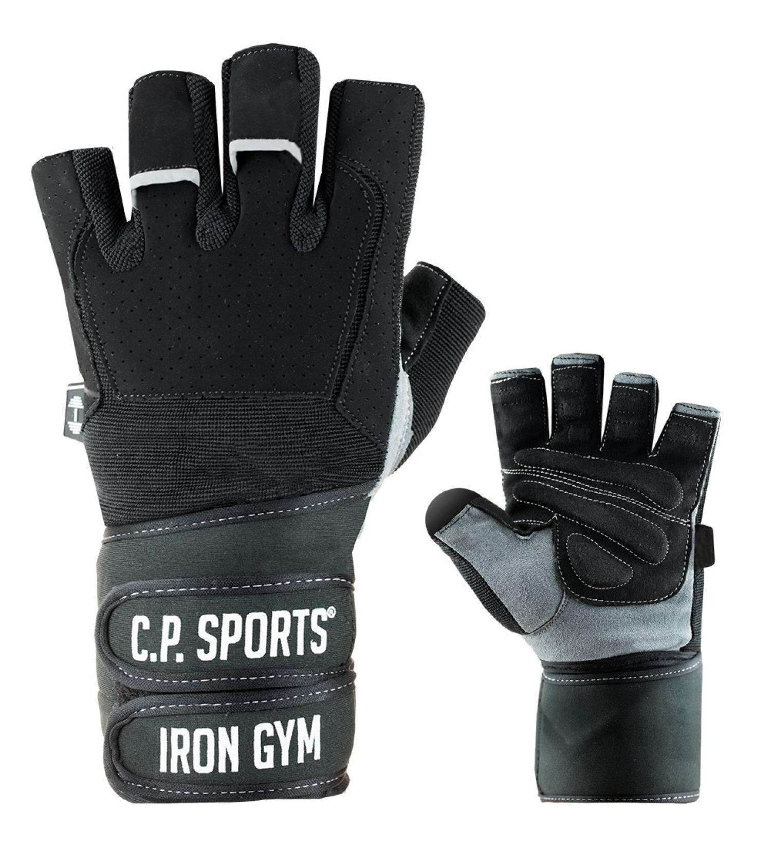 C.P.Sports Profi-Gym Double-Band Fitness Gloves for Men | Bodybuilding & Training | Size M (8) - 18-20cm | International Shipping - Buy Online on GoSupps.com